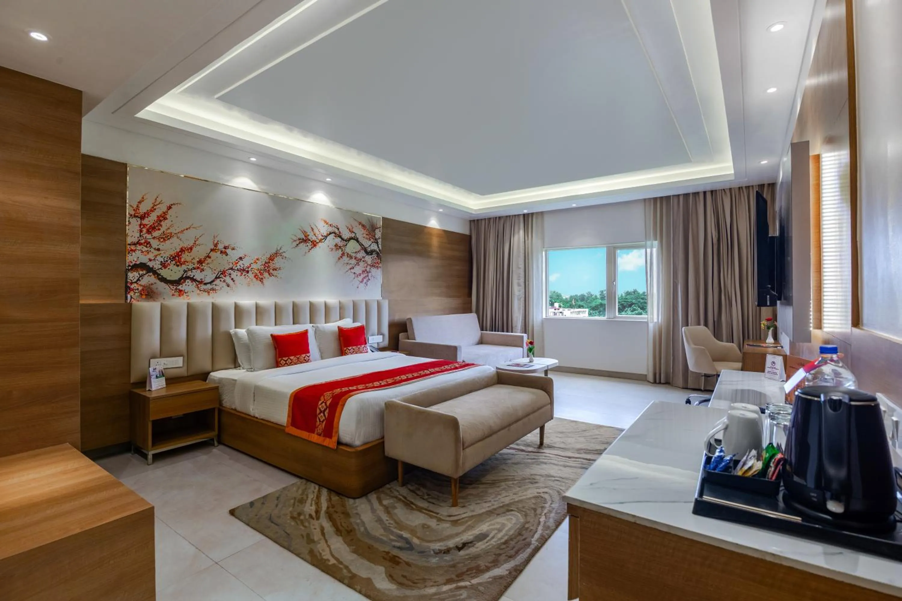 Seating area, Bed in Sterling City Centre, Bokaro