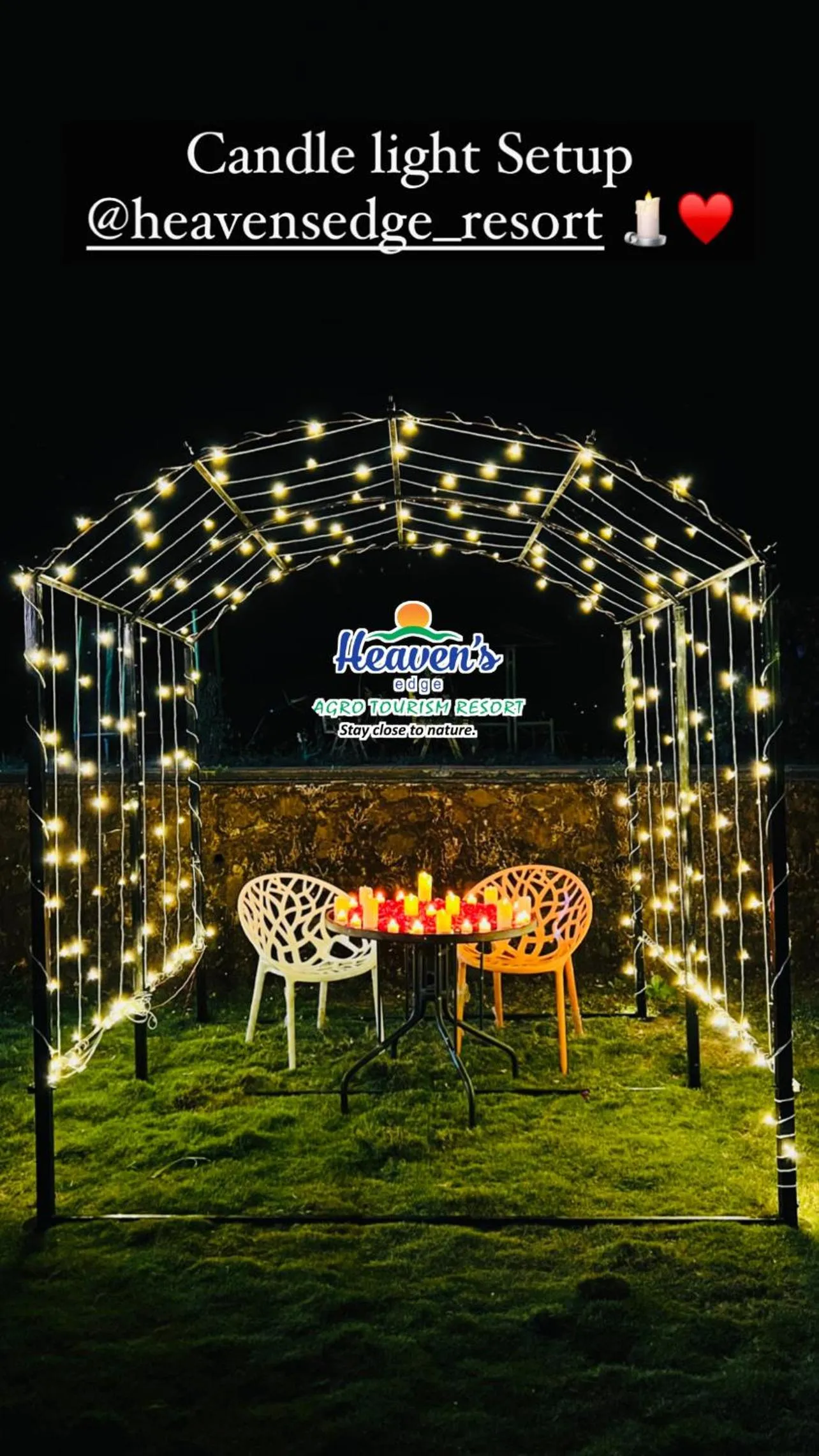 Night in Heavens Edge Resort