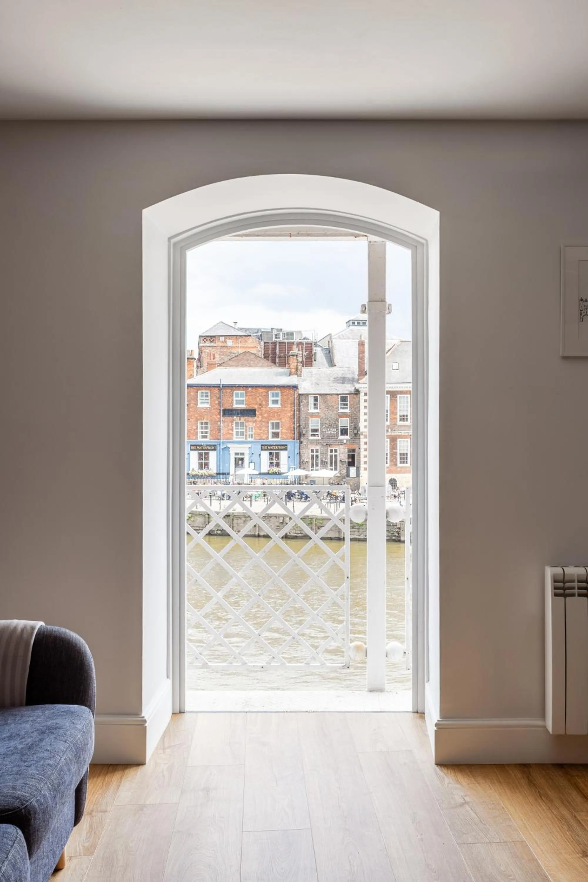 View (from property/room) in Luxury Apartment Woodsmill View - on the river - with balcony - Recently refurbished