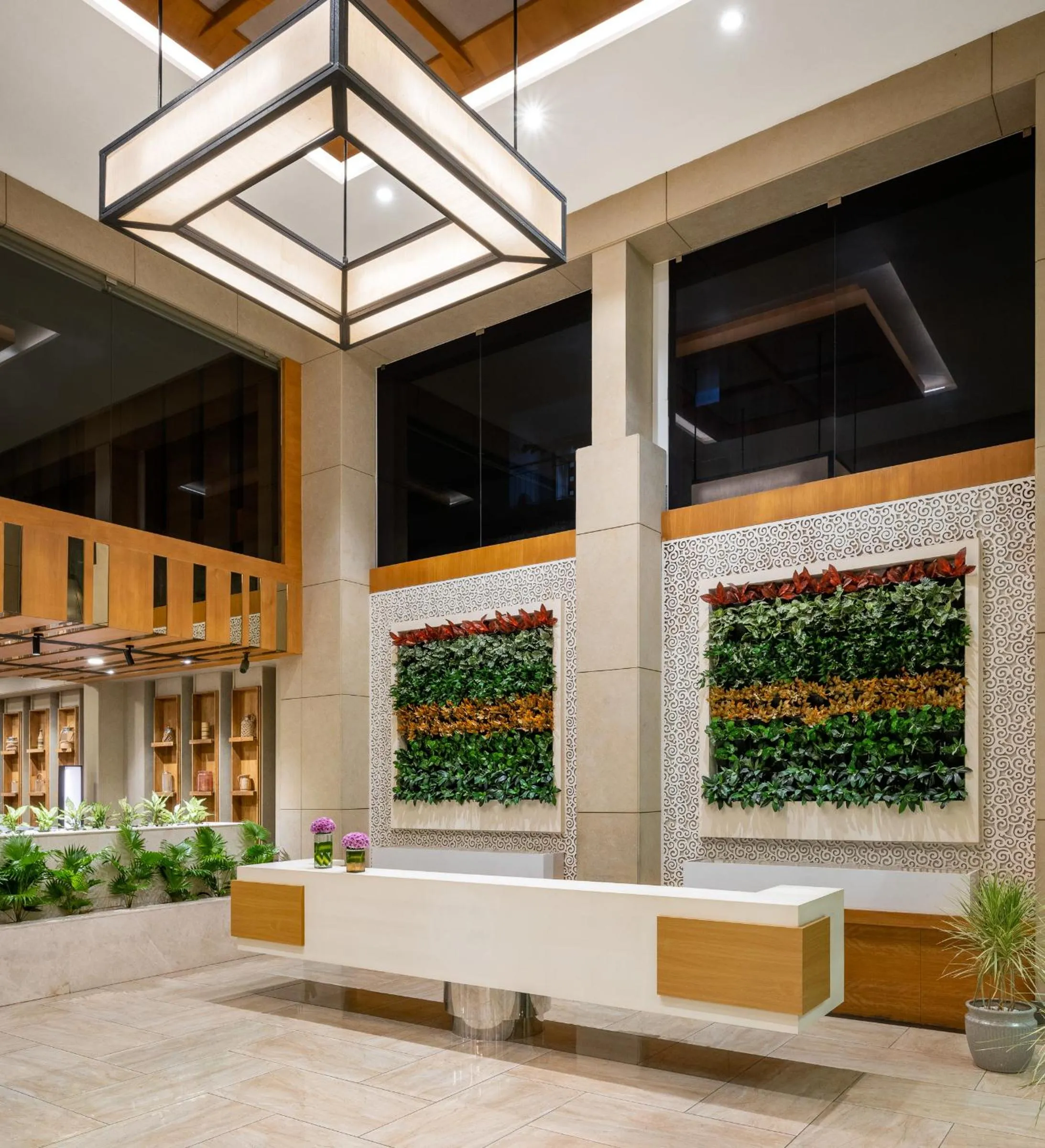 Lobby or reception in Ginger Kochi MG Road