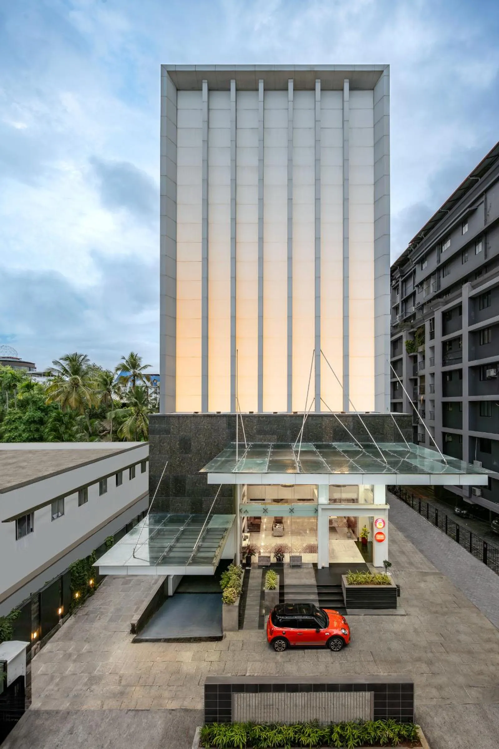 Facade/entrance in Ginger Kochi MG Road
