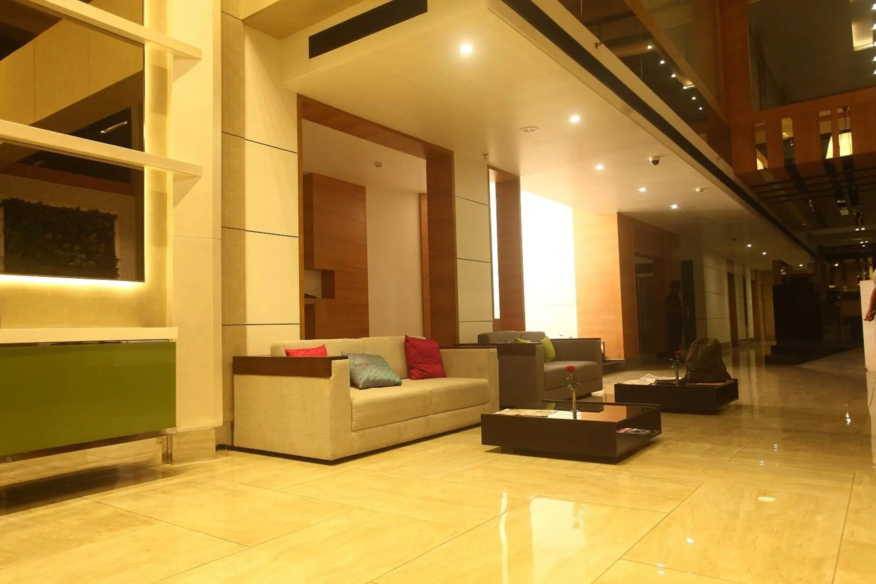 Lobby or reception in Ginger Kochi MG Road Lobby or reception in Ginger Kochi MG Road