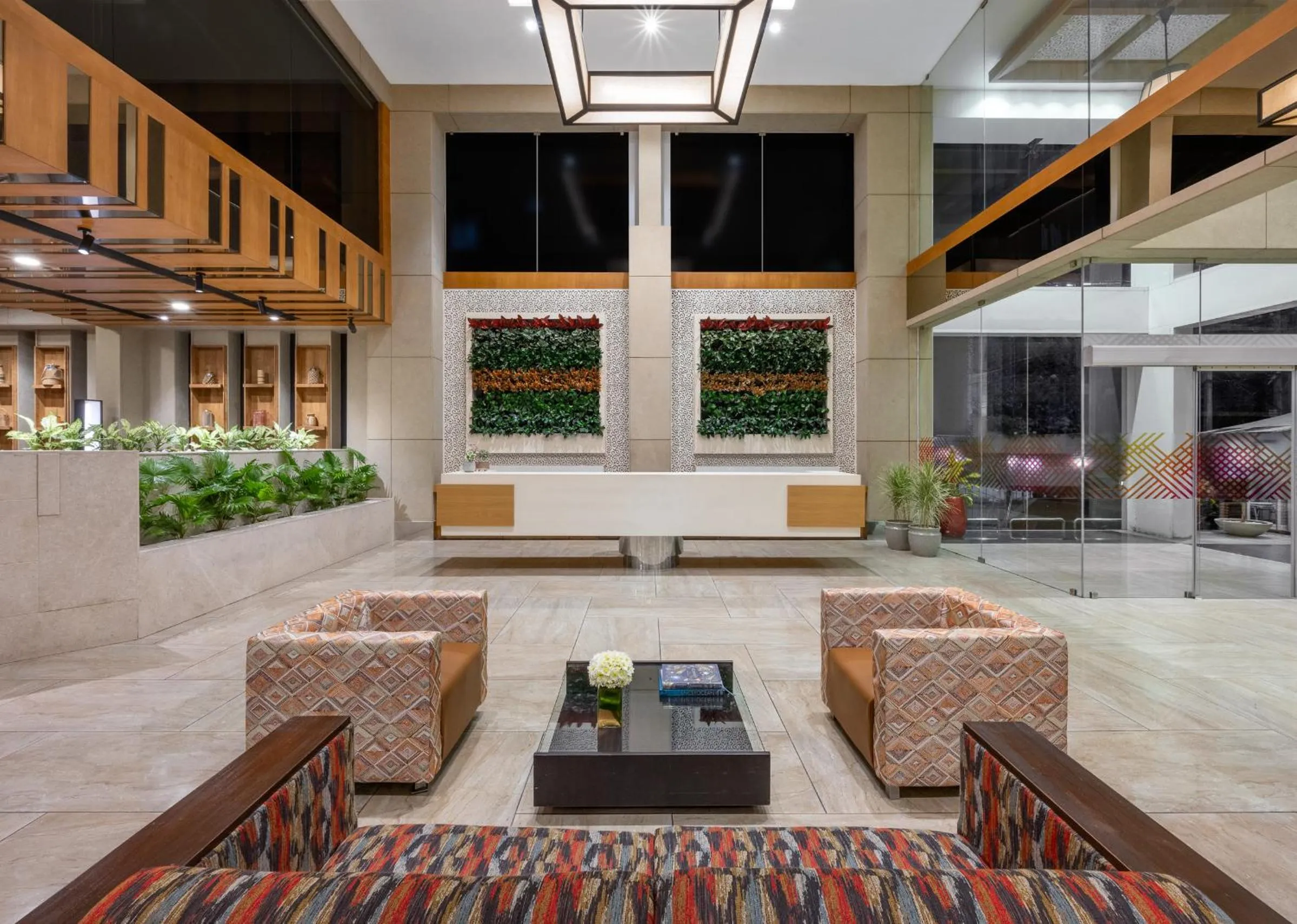 Lobby or reception in Ginger Kochi MG Road