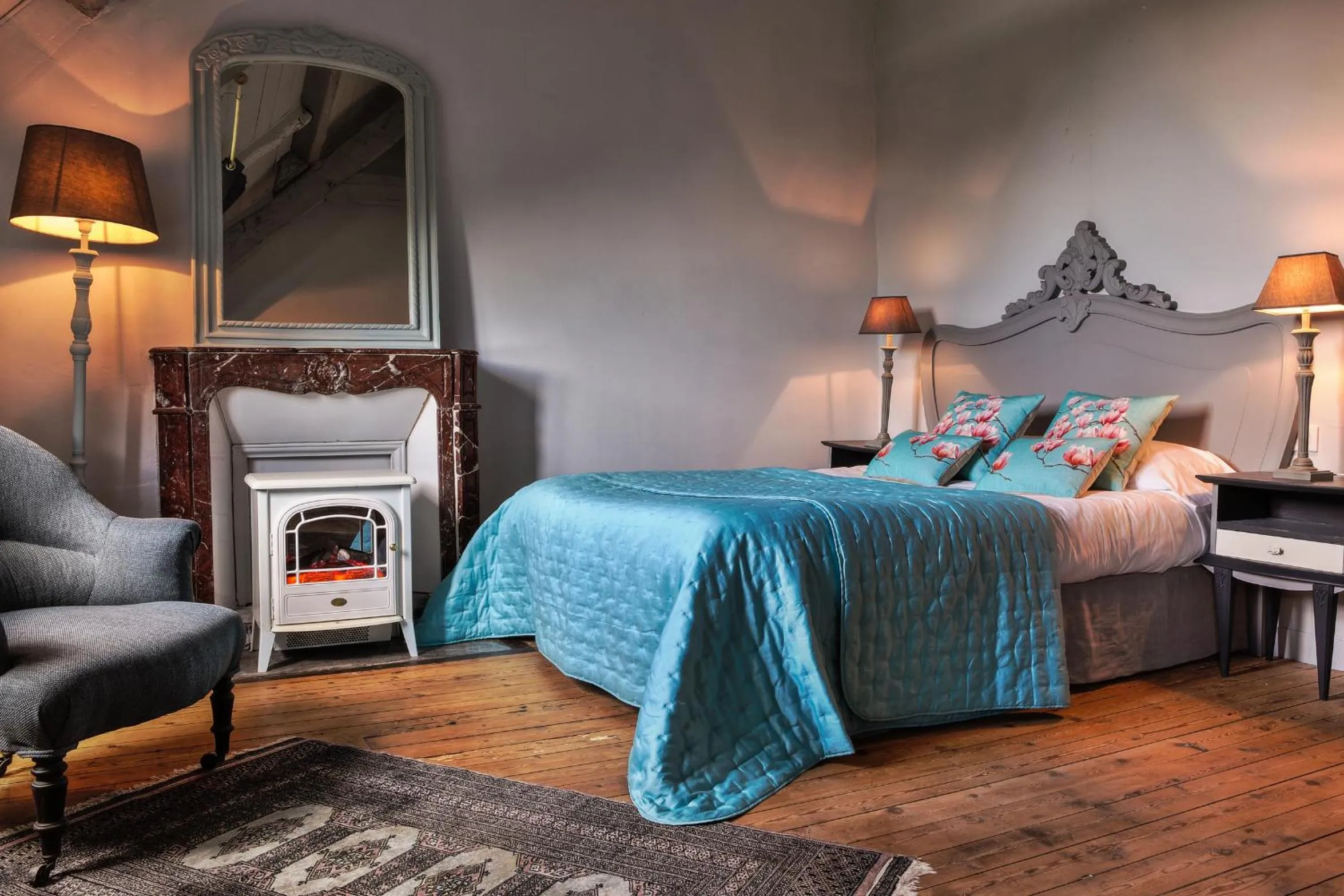 Superior Double Room with Park View in Le Petit Manoir de Kériolet