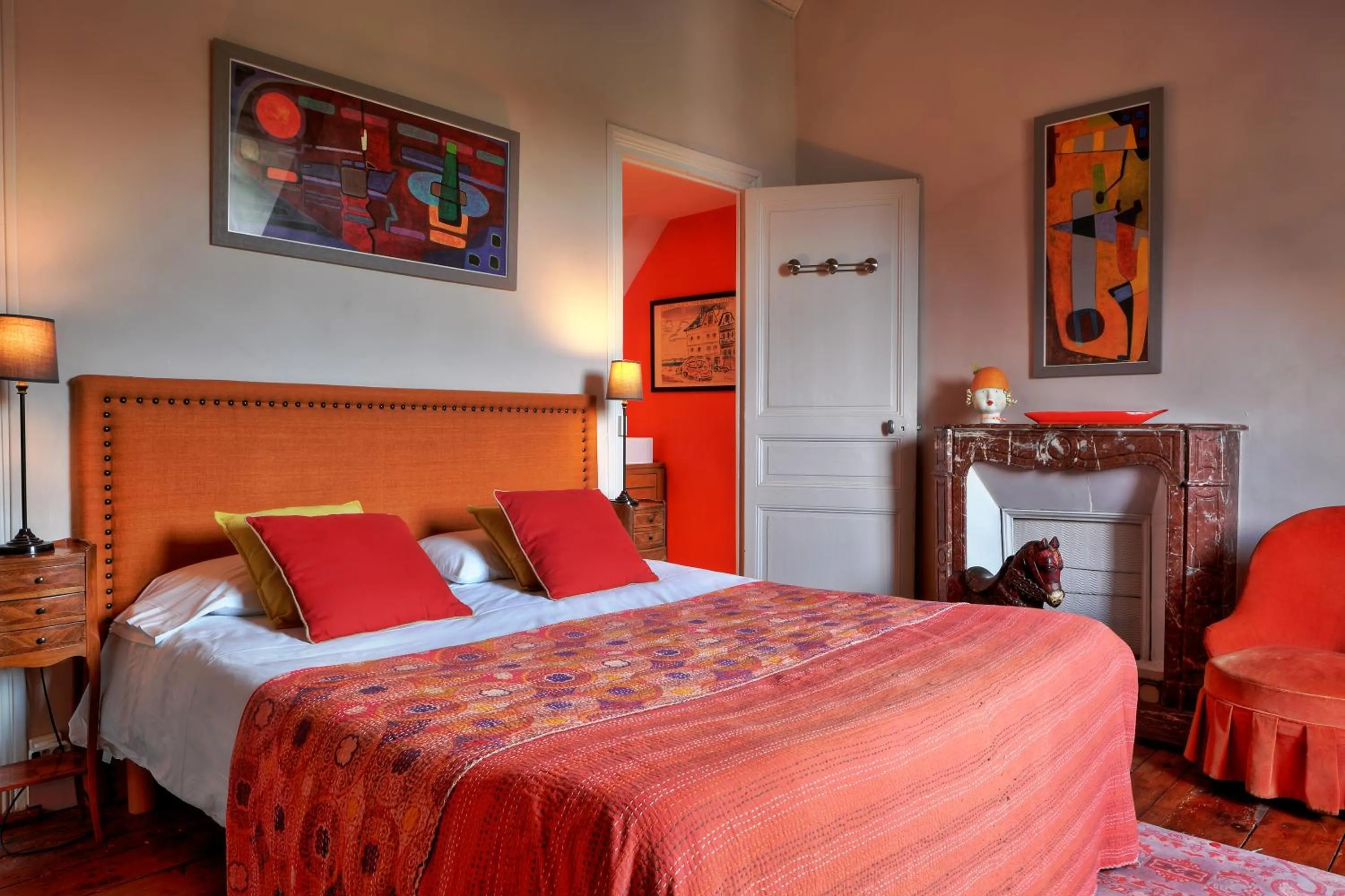 King Room with Garden View in Le Petit Manoir de Kériolet