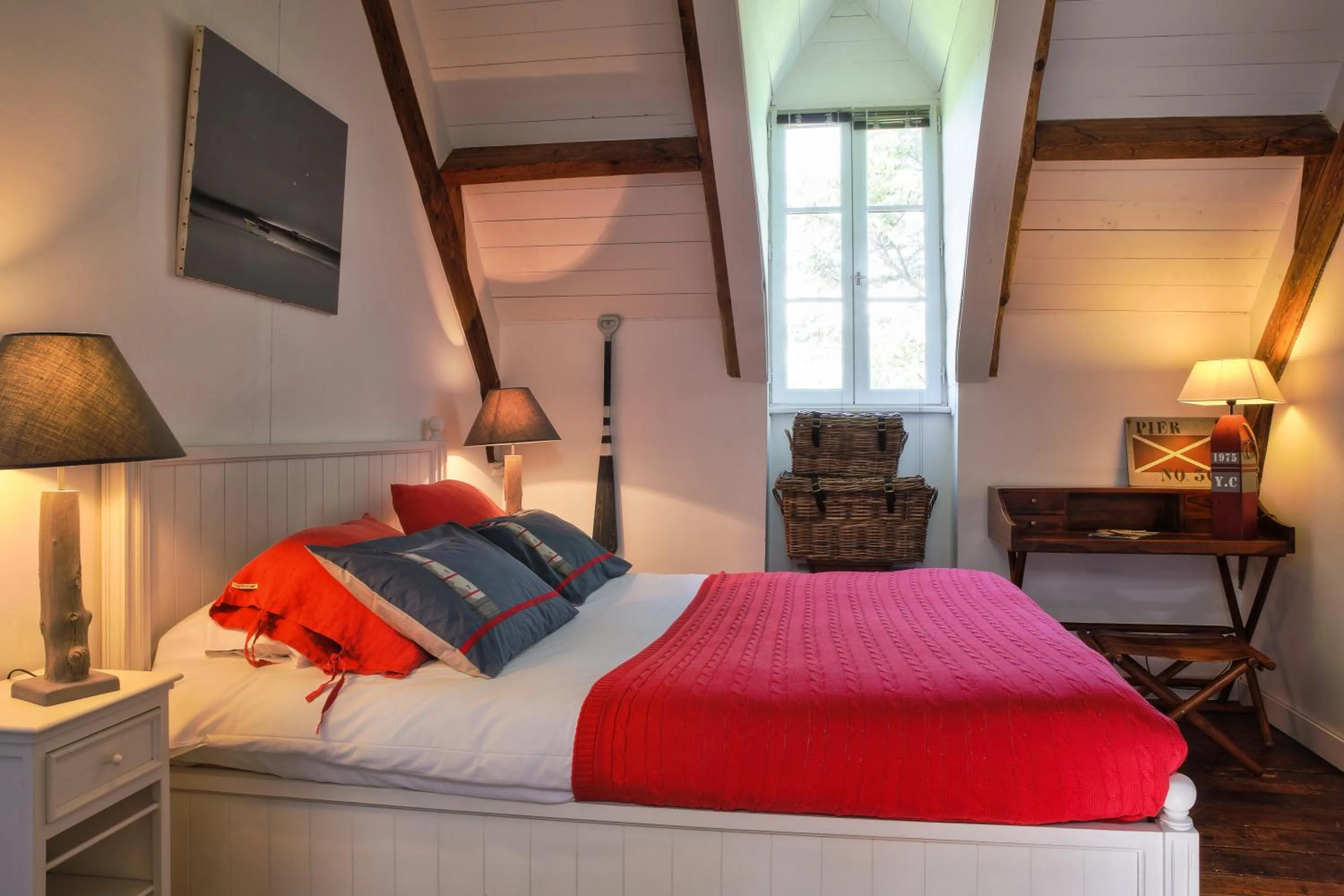 Standard Double Room with Park View in Le Petit Manoir de Kériolet