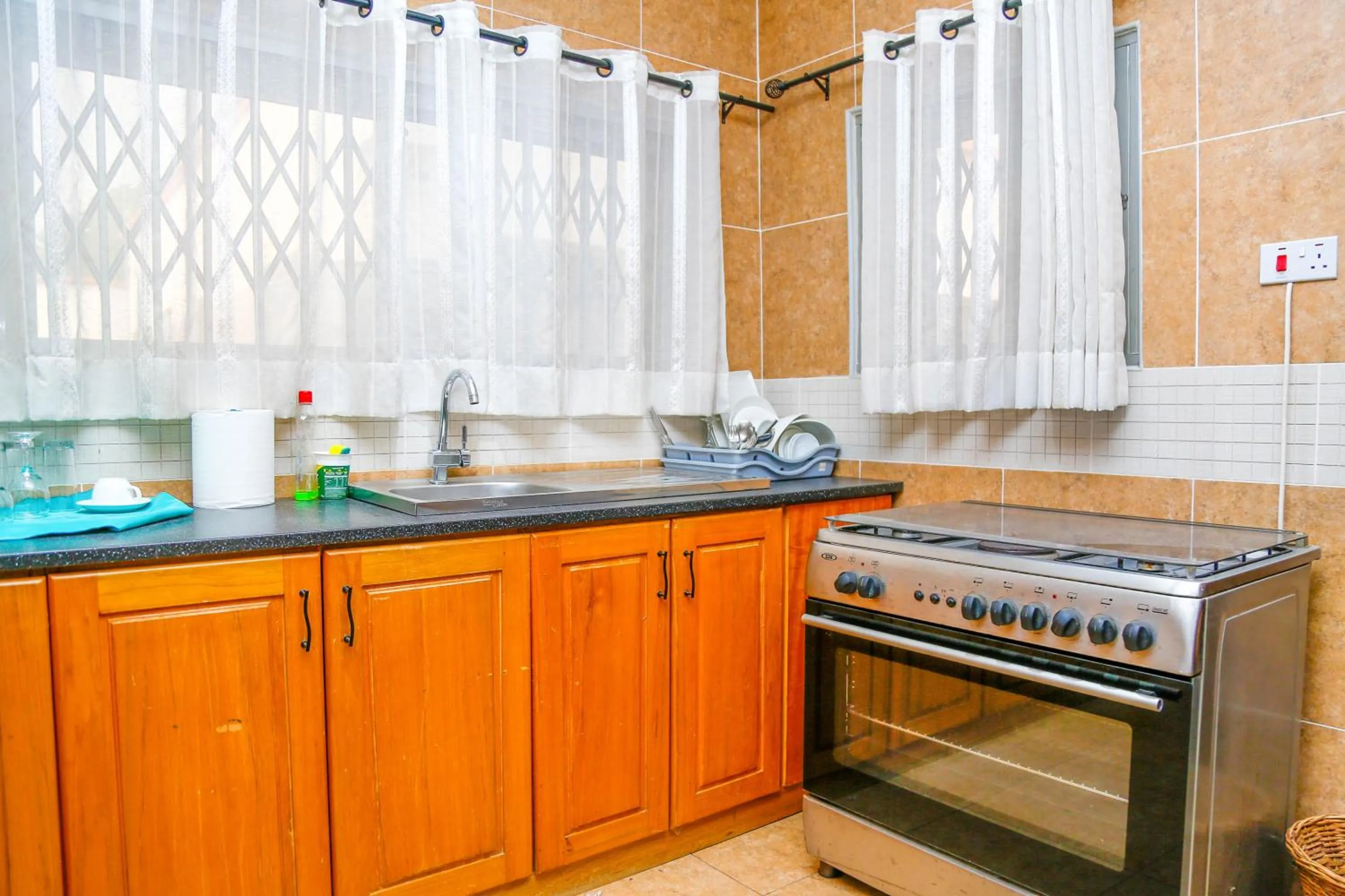 Kitchen or kitchenette in Midindi Hotel