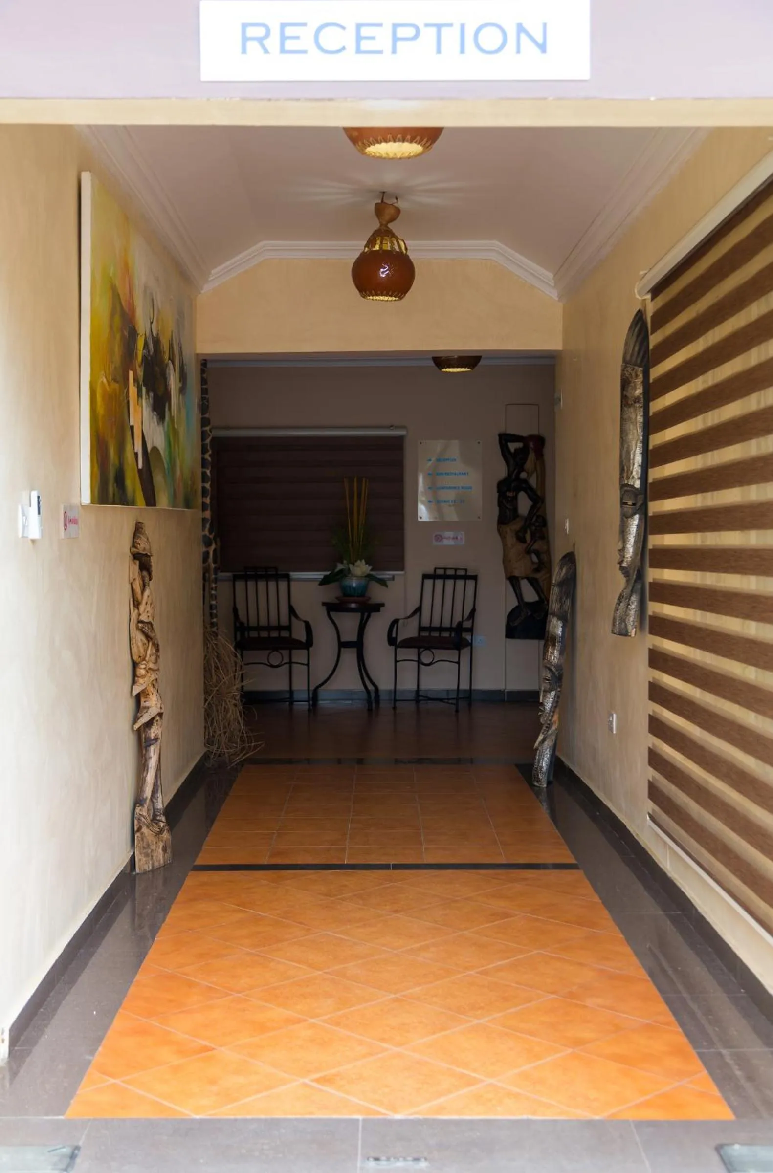 Lobby or reception in Midindi Hotel
