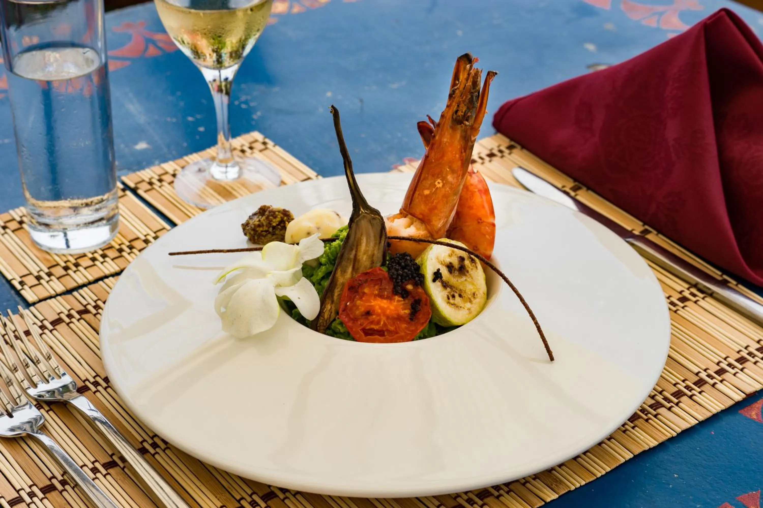 Food close-up in Midindi Hotel