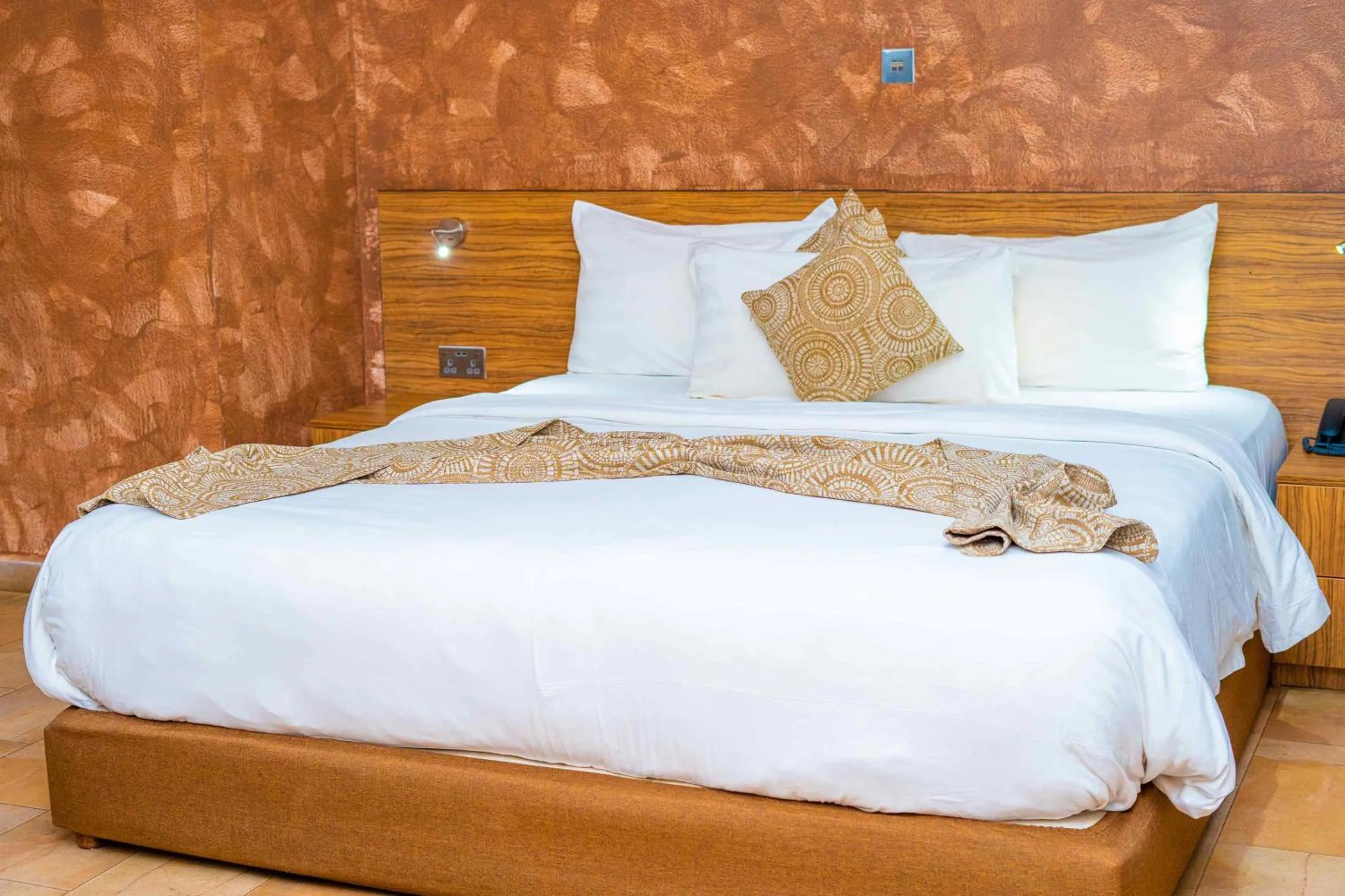 Bed in Midindi Hotel