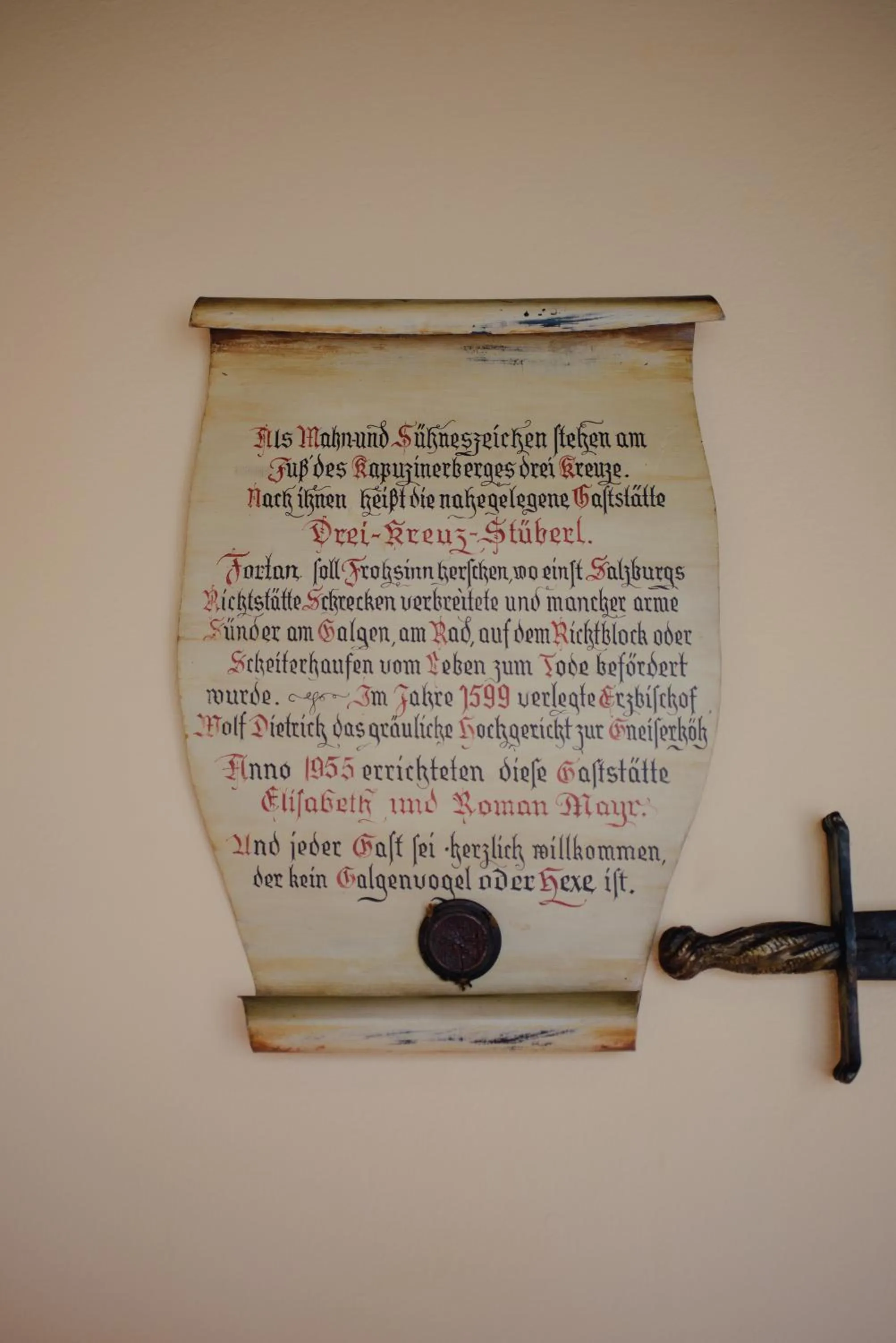 Property logo or sign in Hotel Drei Kreuz - Self Check In