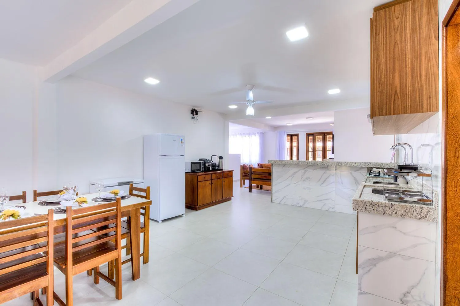 Kitchen or kitchenette in Village do Bosque - Rede Tonziro