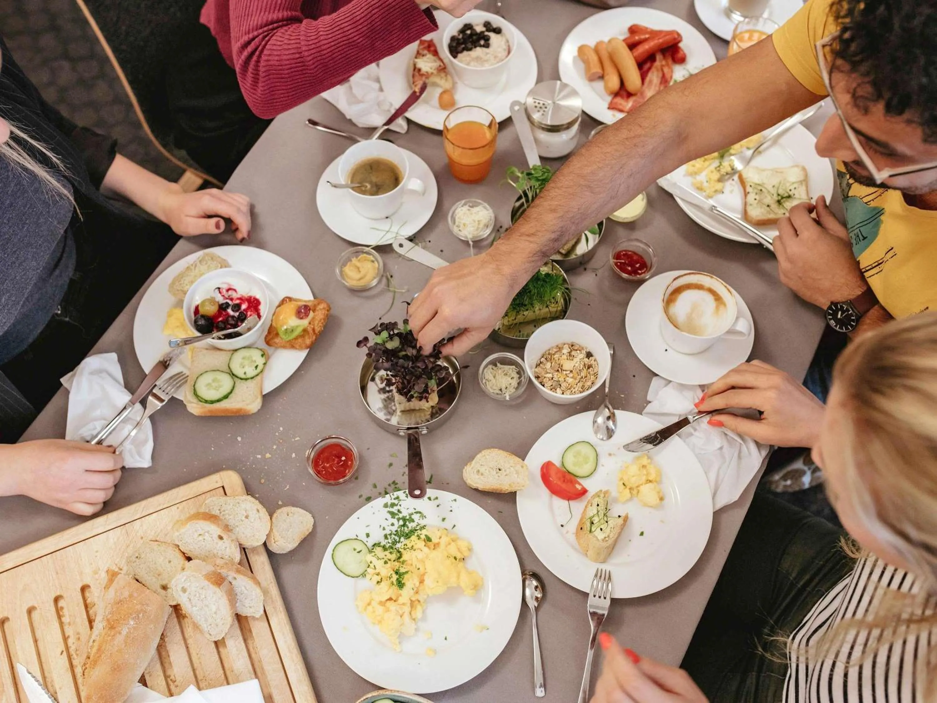 Breakfast in Hotel Mercure Graz City