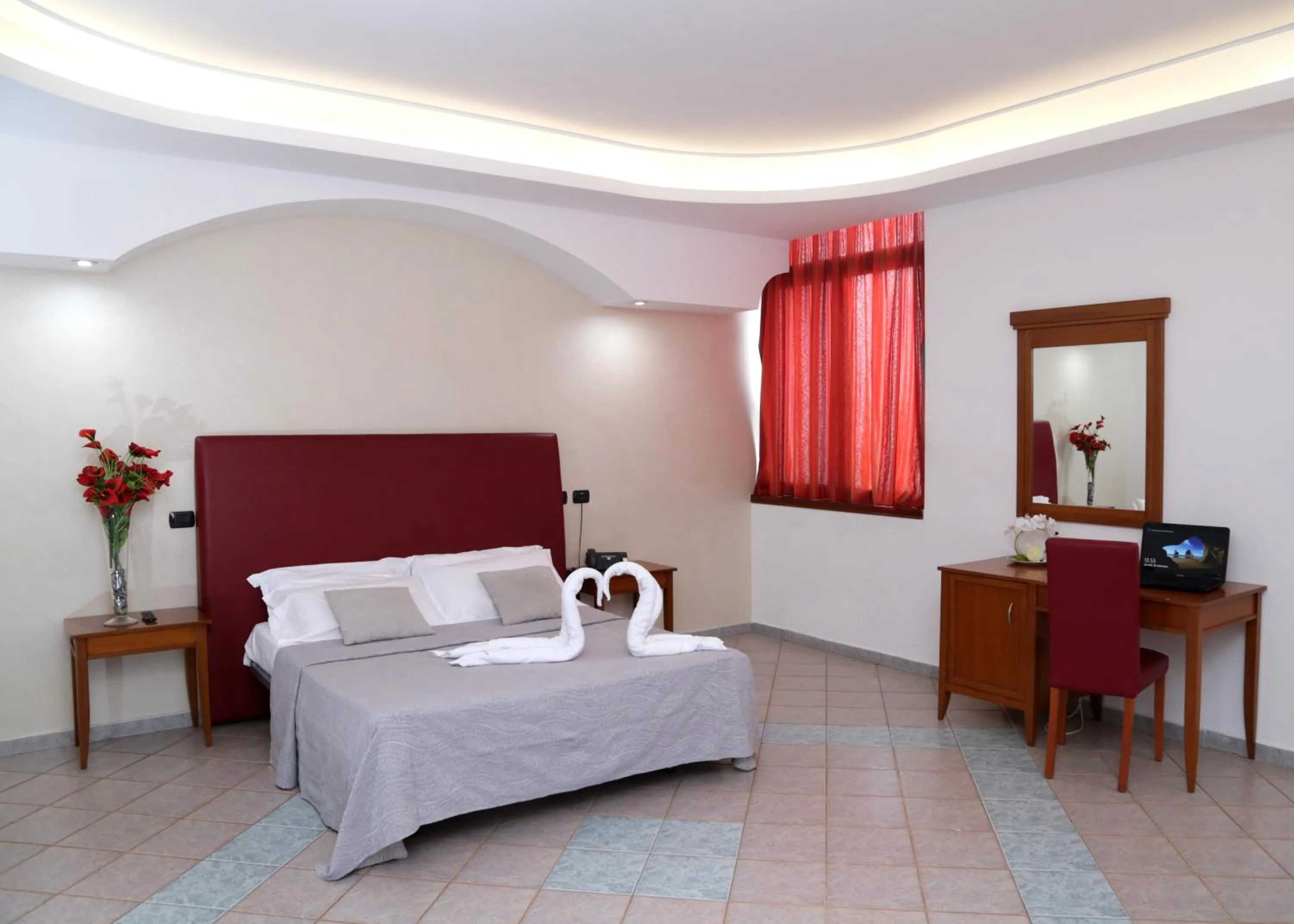 Bed in Hotel Stefano a Melito