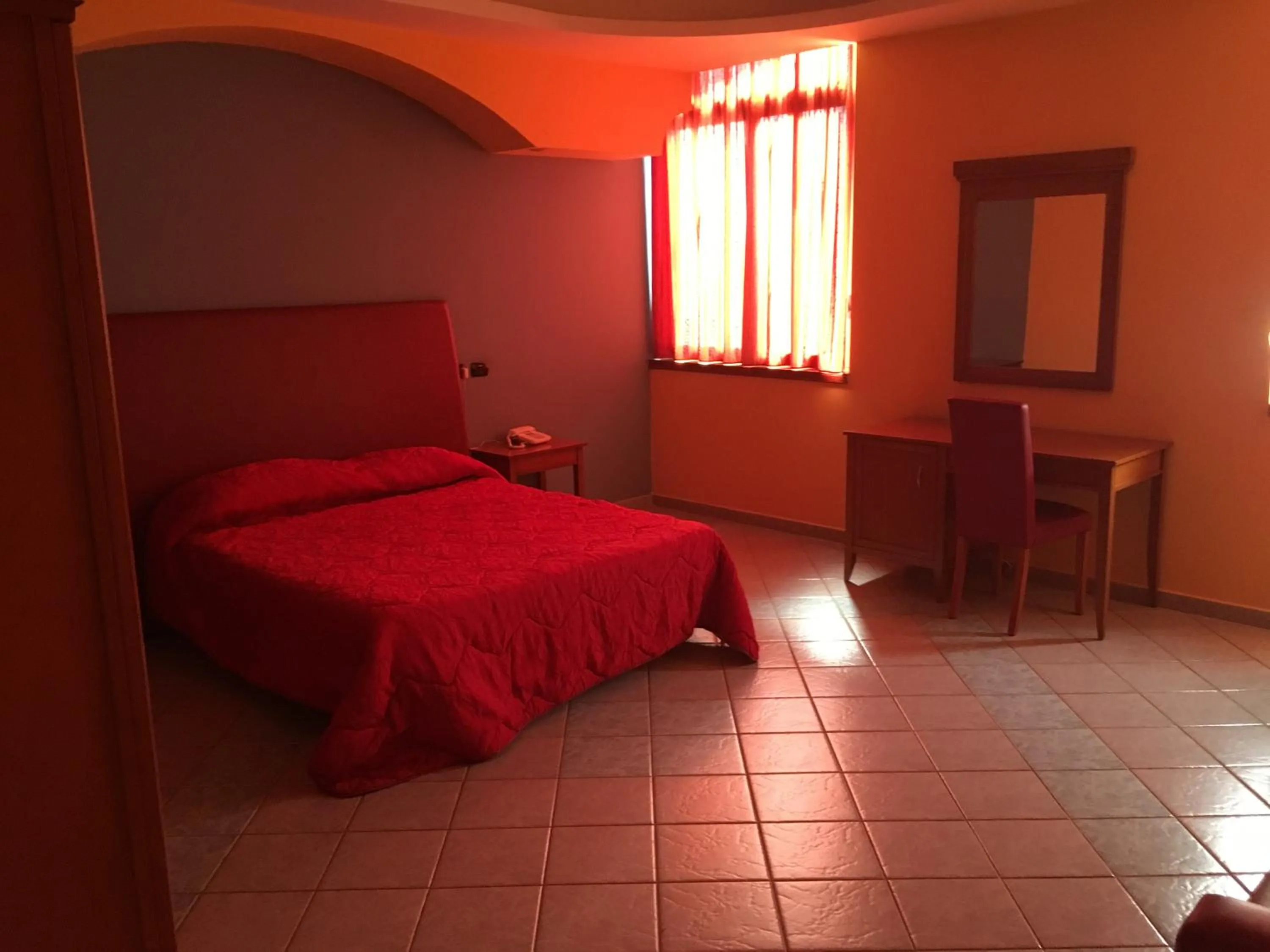Bedroom, Bed in Hotel Stefano a Melito
