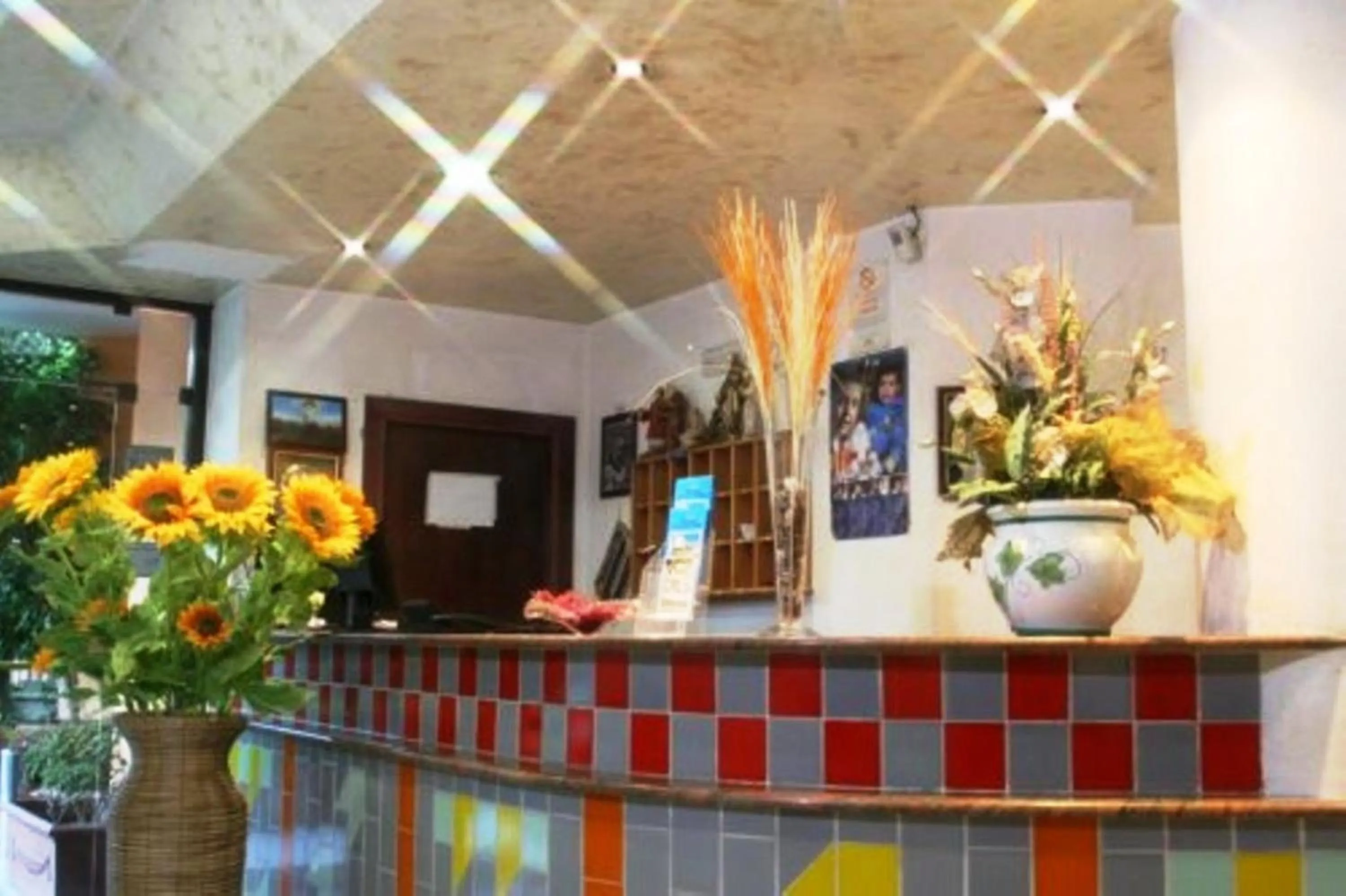 Lobby or reception in Hotel Stefano a Melito