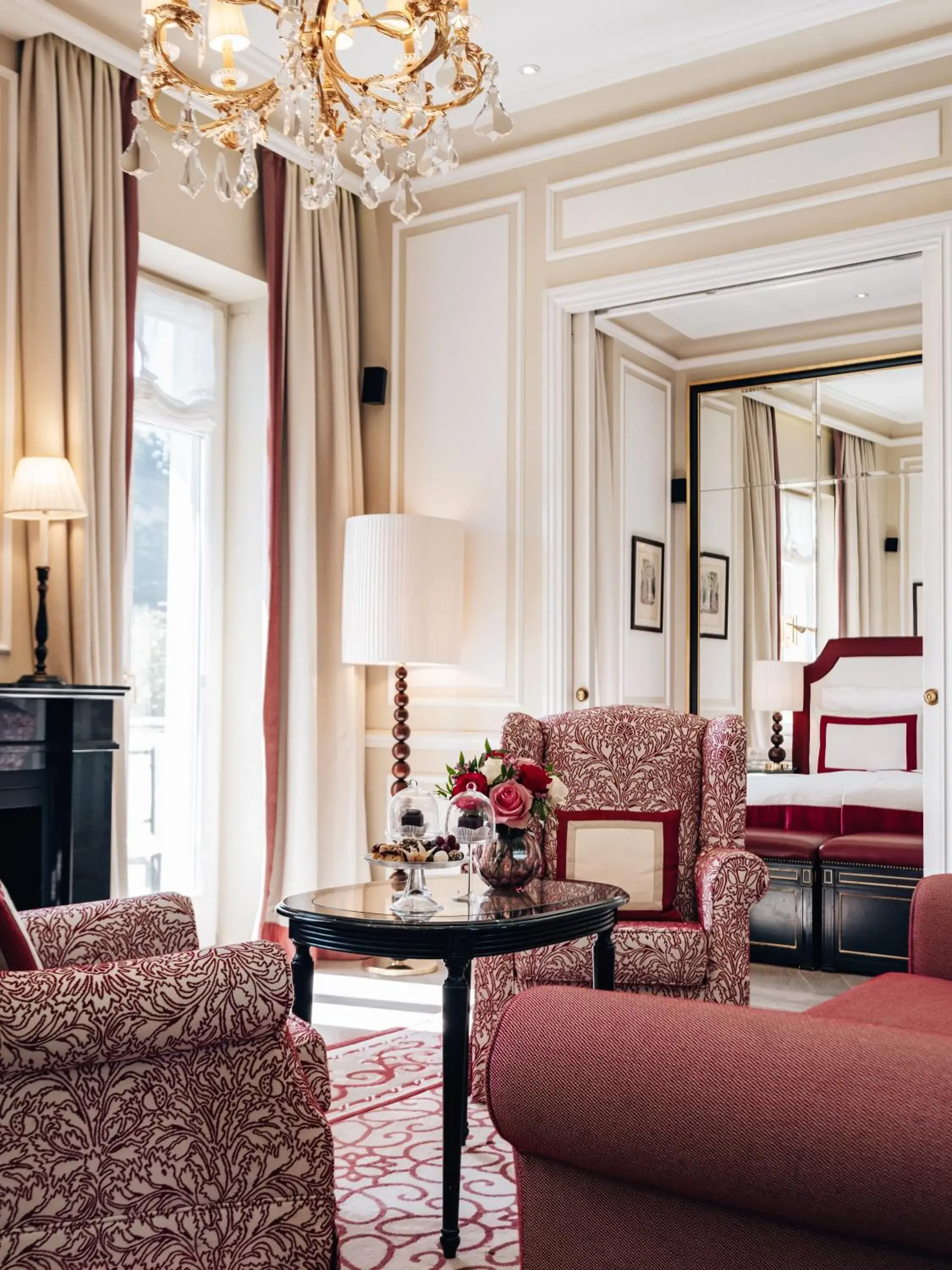 Living room in Hotel Sacher Salzburg Living room in Hotel Sacher Salzburg