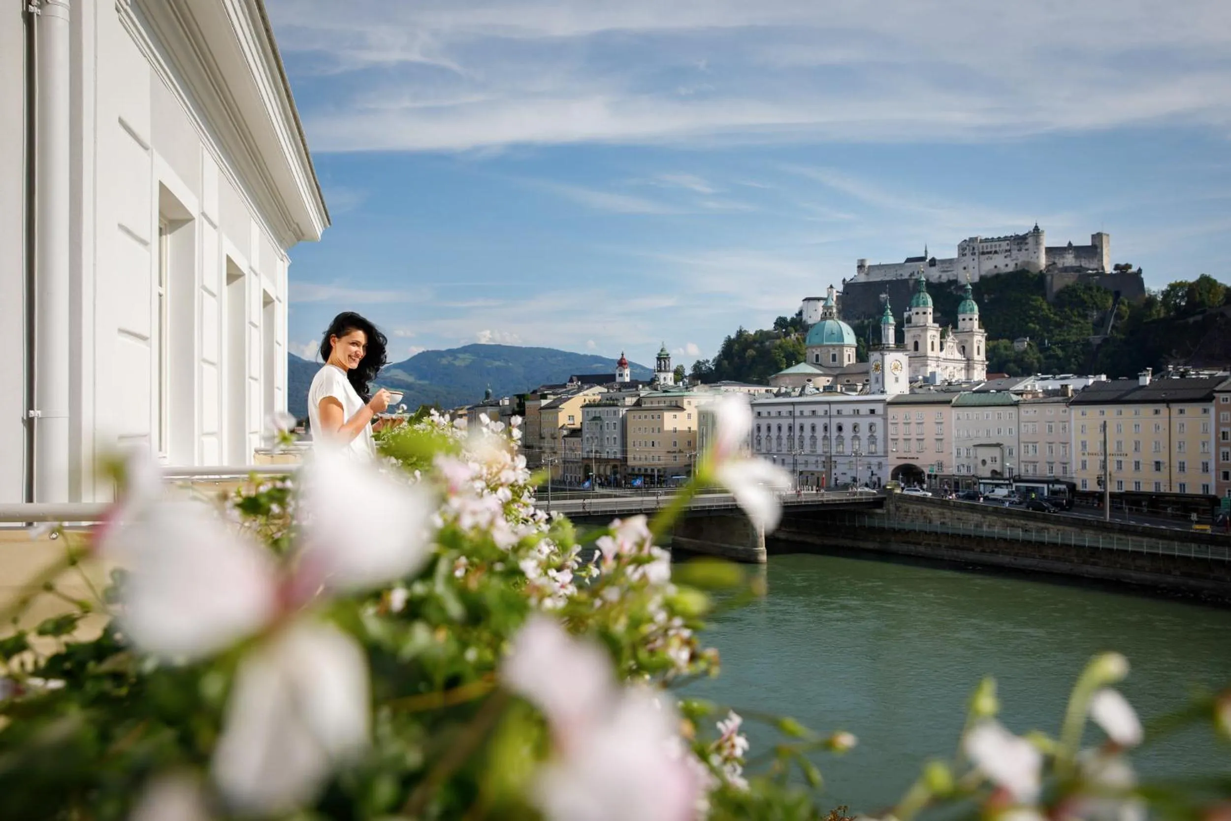 View (from property/room) in Hotel Sacher Salzburg