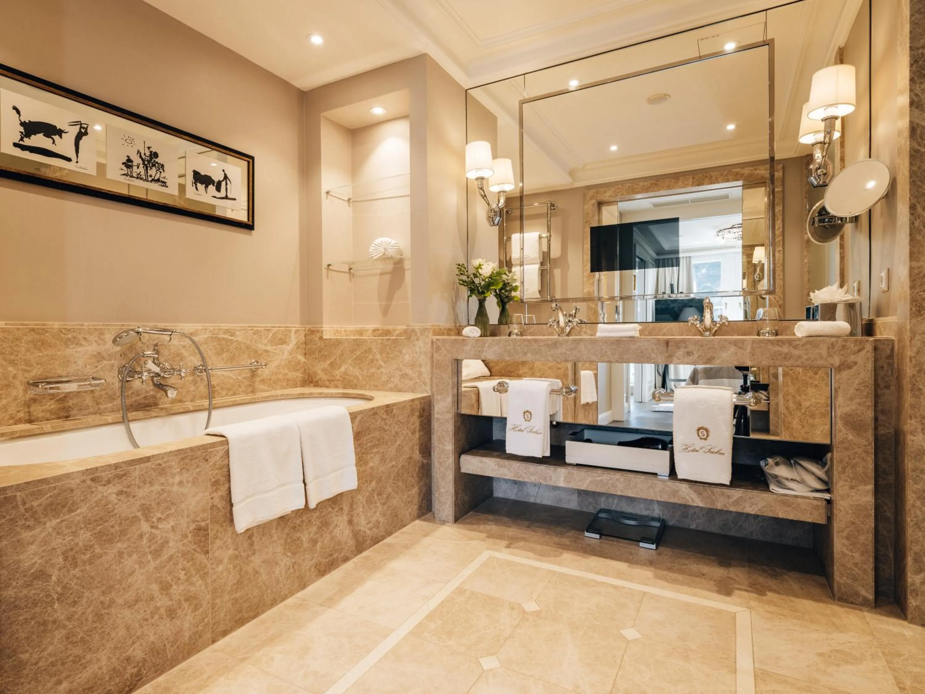 Bathroom in Hotel Sacher Salzburg