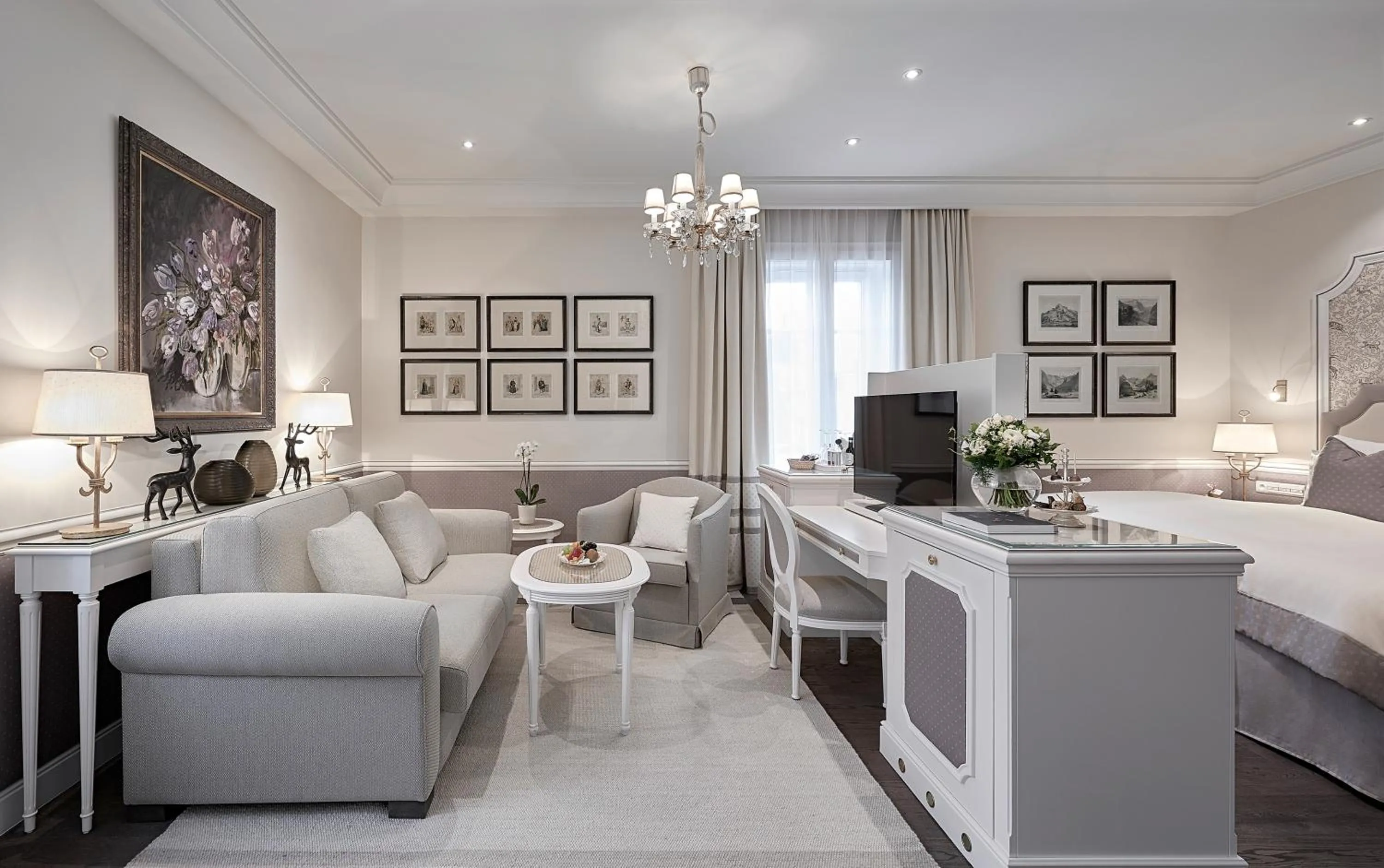 Living room in Hotel Sacher Salzburg