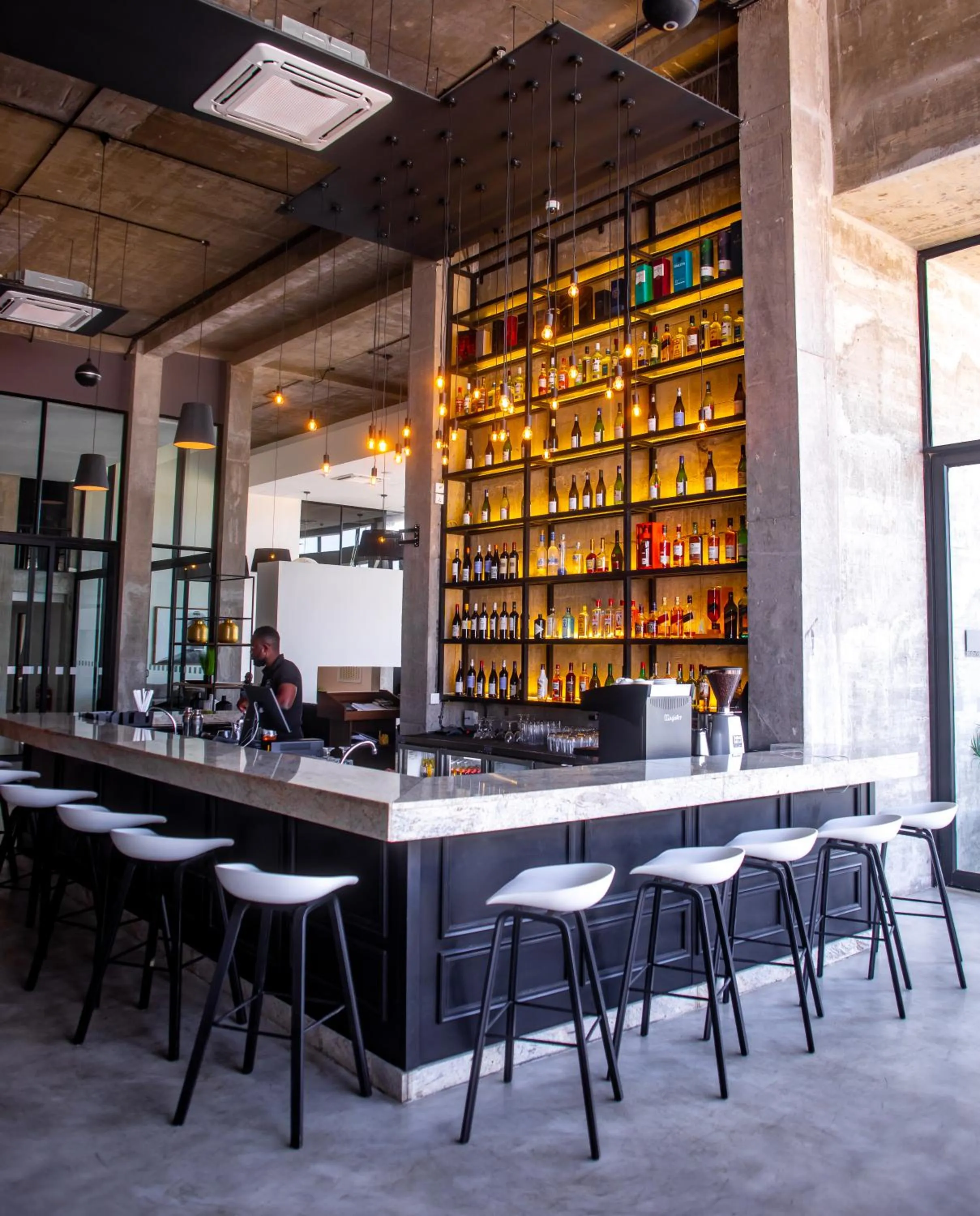 Lounge or bar in The Urban Hotel Lusaka