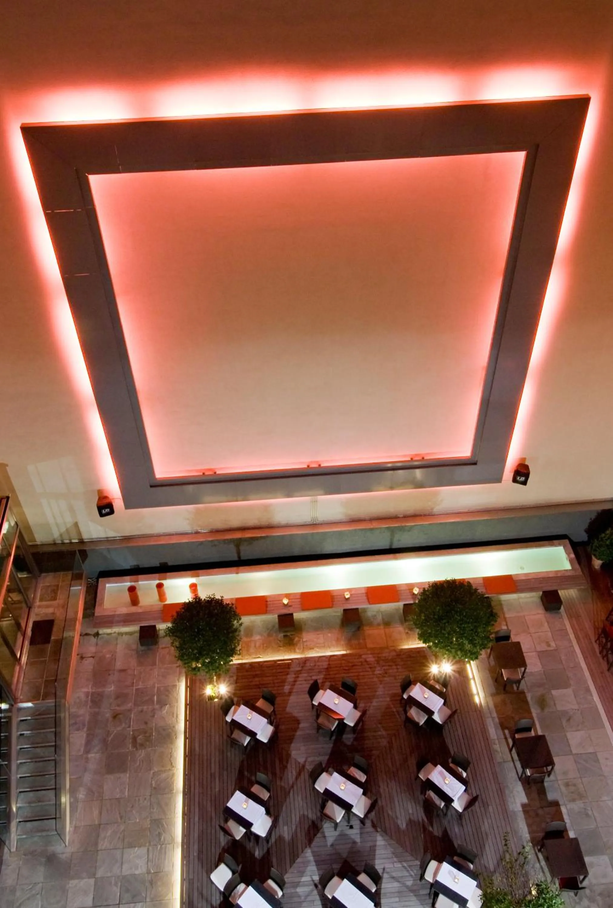 Inner courtyard view in The Levante Parliament A Design Hotel
