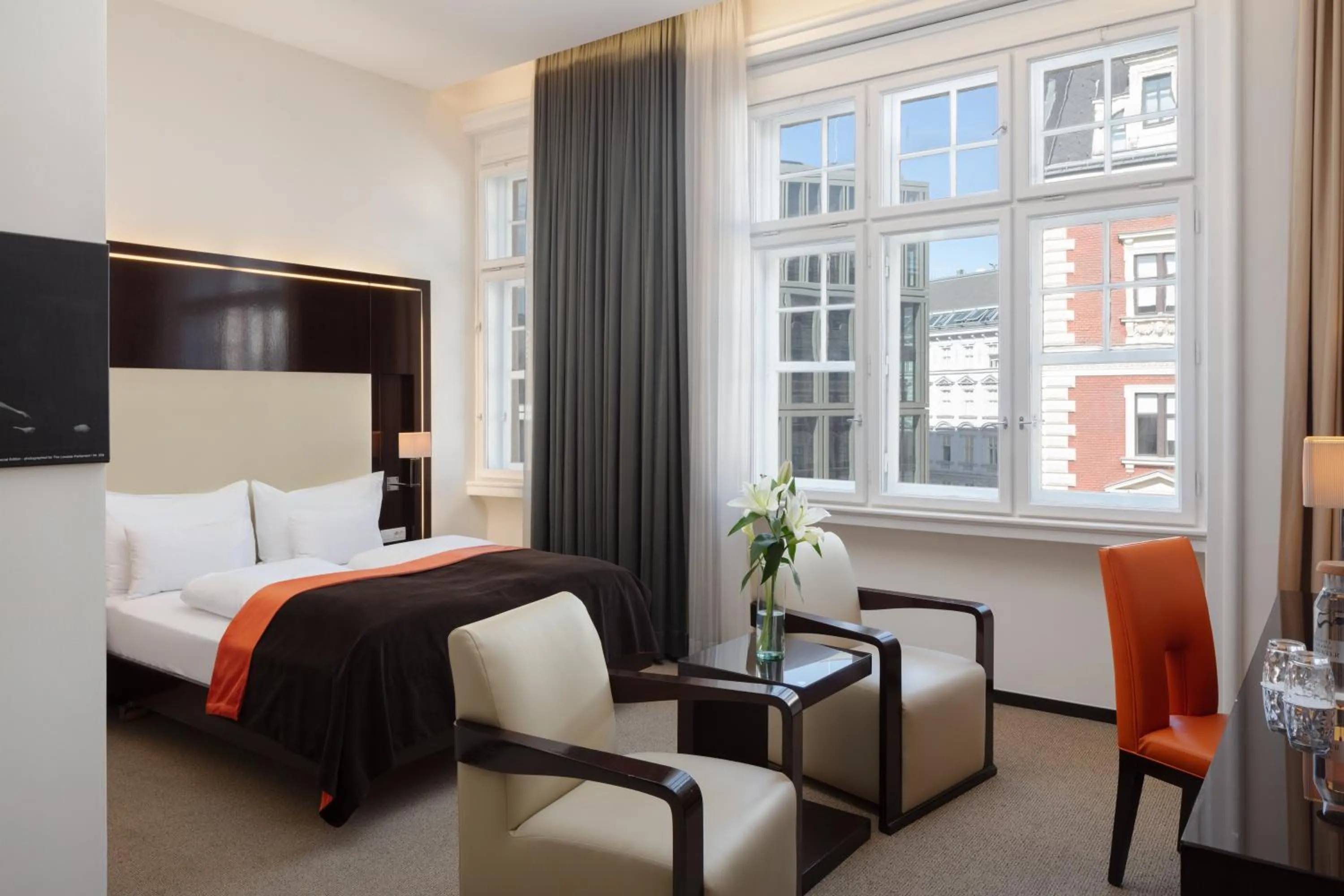 Bed in The Levante Parliament A Design Hotel