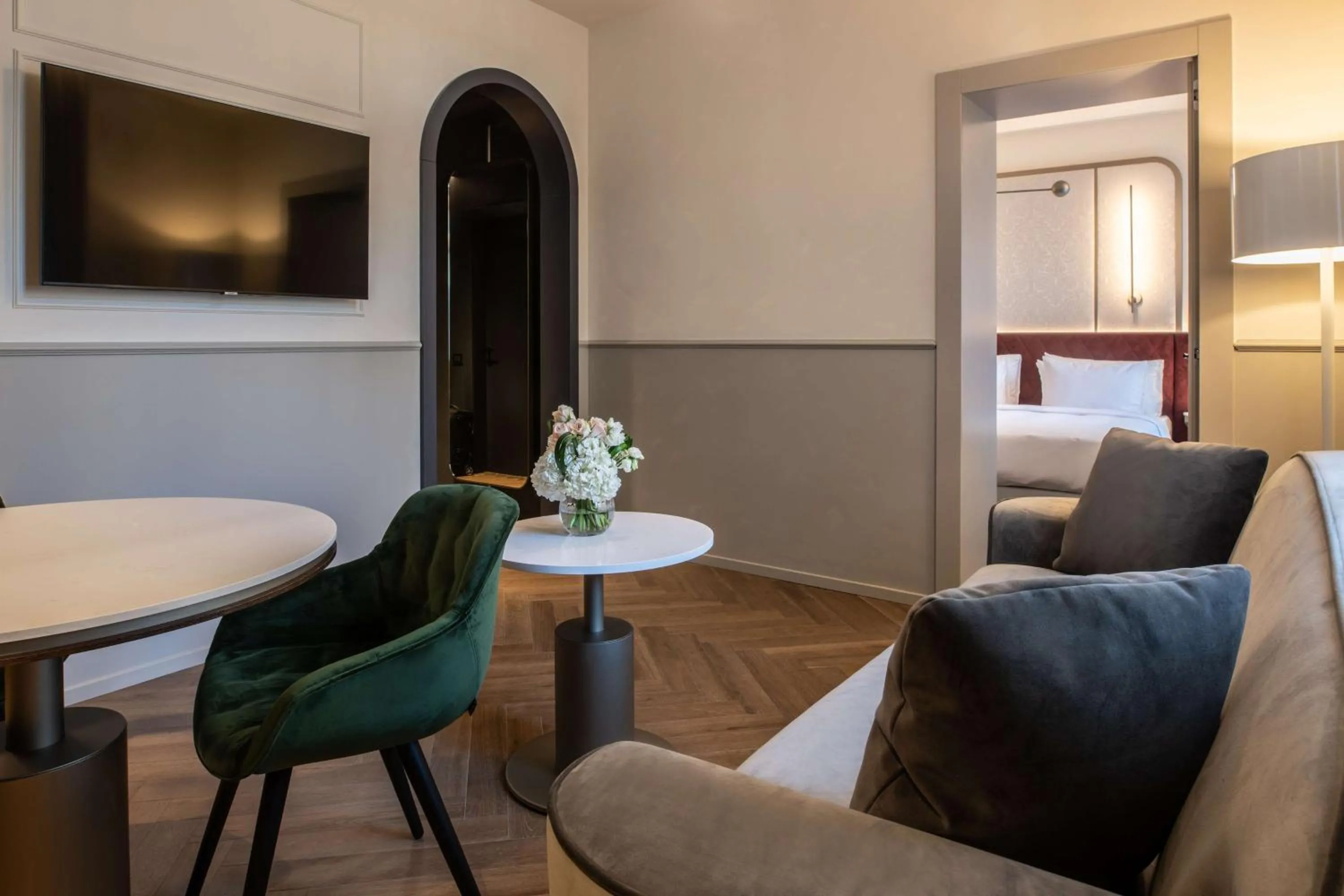 Photo of the whole room, Bed in Luxury Apartments Palazzo Nani
