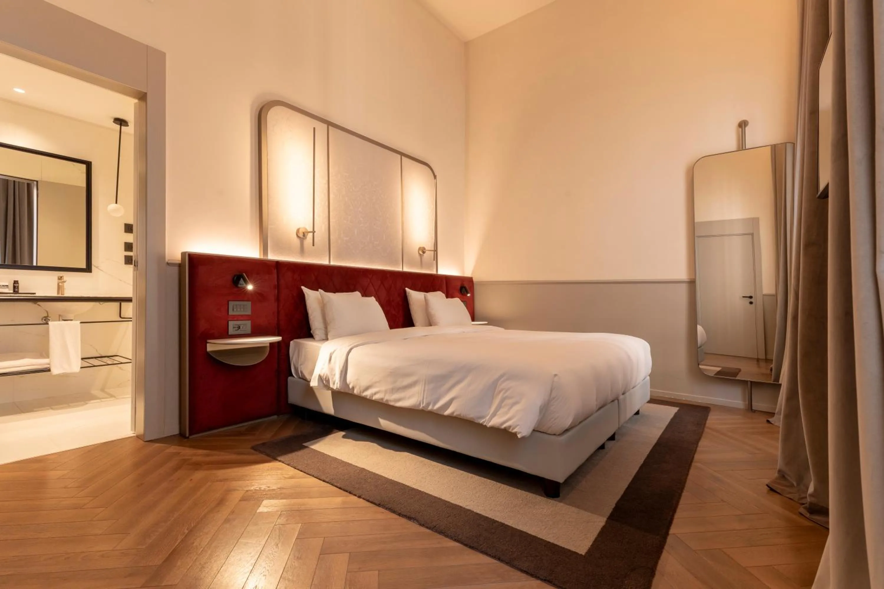 Bed in Luxury Apartments Palazzo Nani