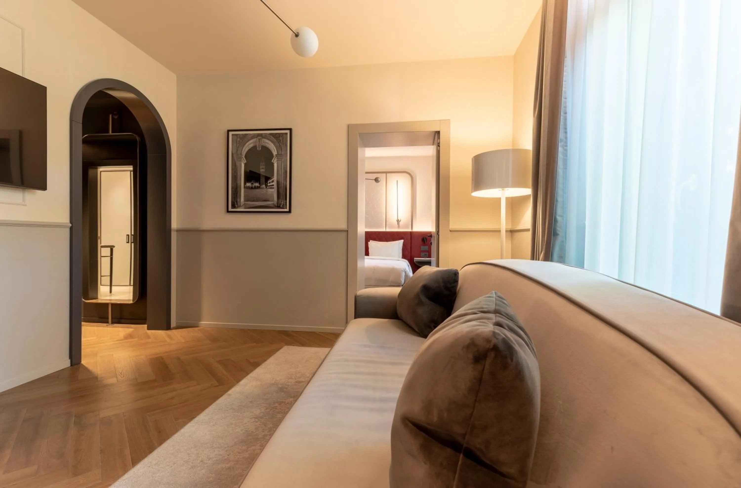 TV and multimedia in Luxury Apartments Palazzo Nani
