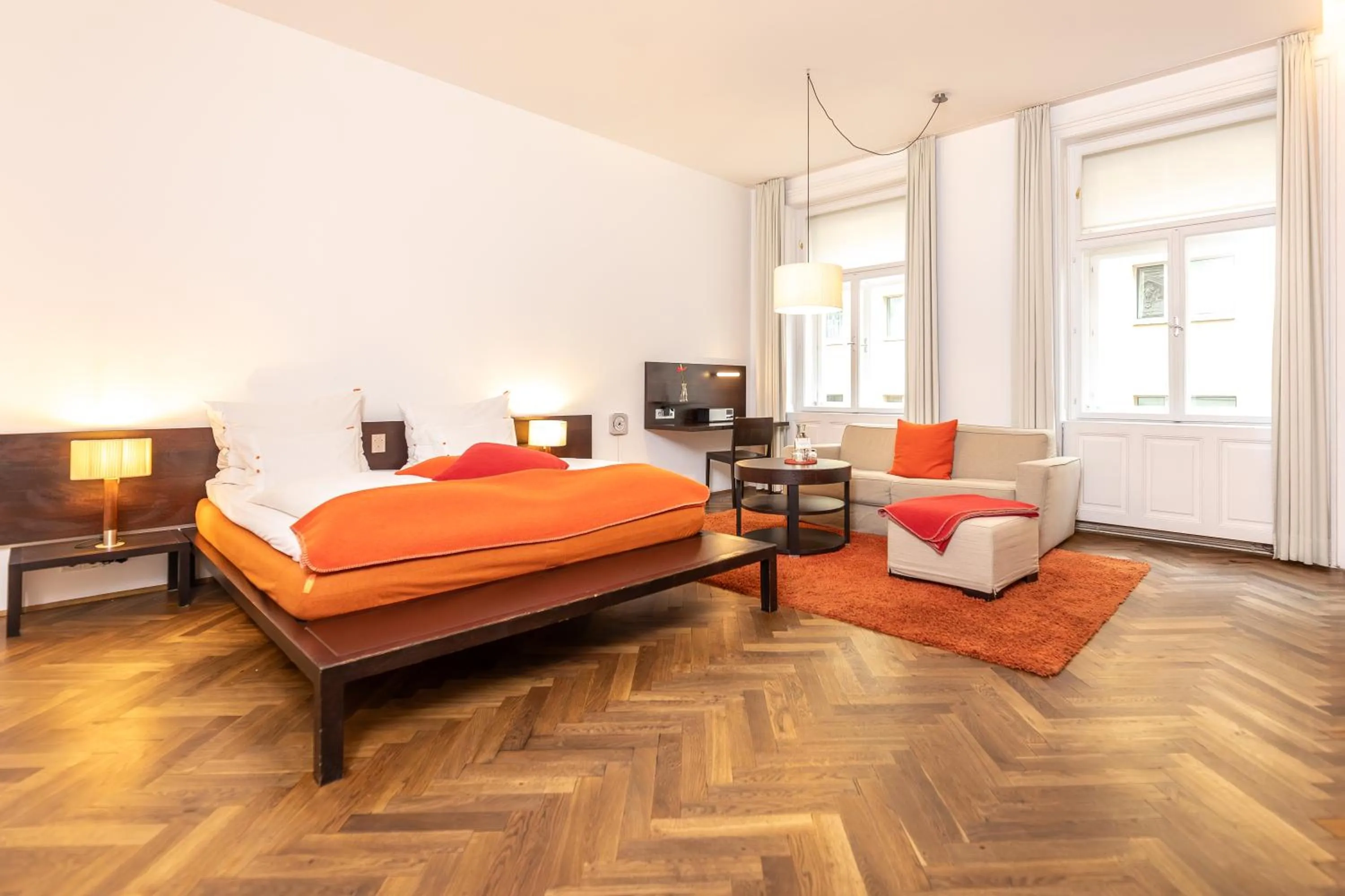 Photo of the whole room, Bed in Buxbaum Beletage Design & Boutique Hotel