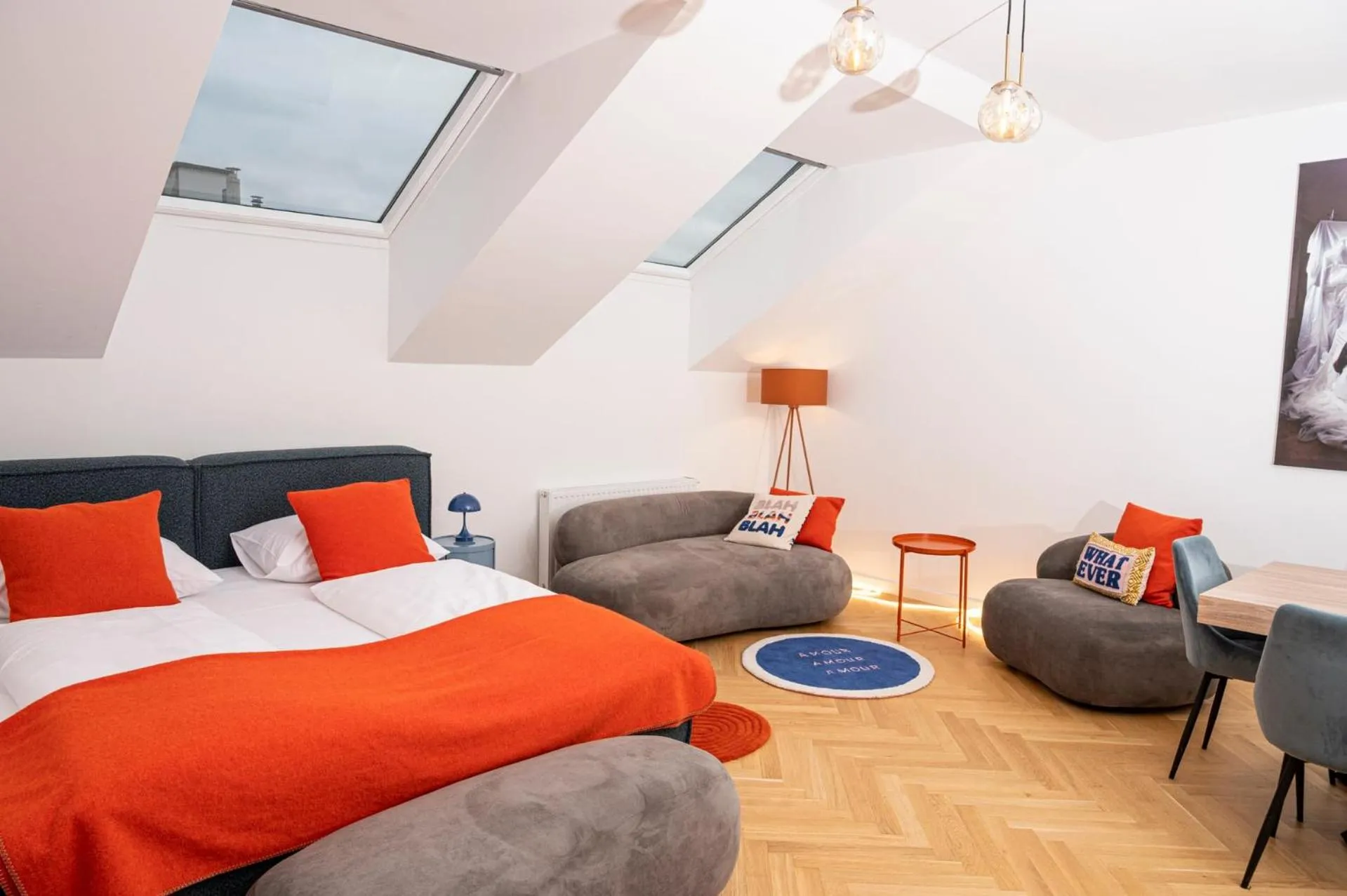 Photo of the whole room, Bed in Buxbaum Beletage Design & Boutique Hotel