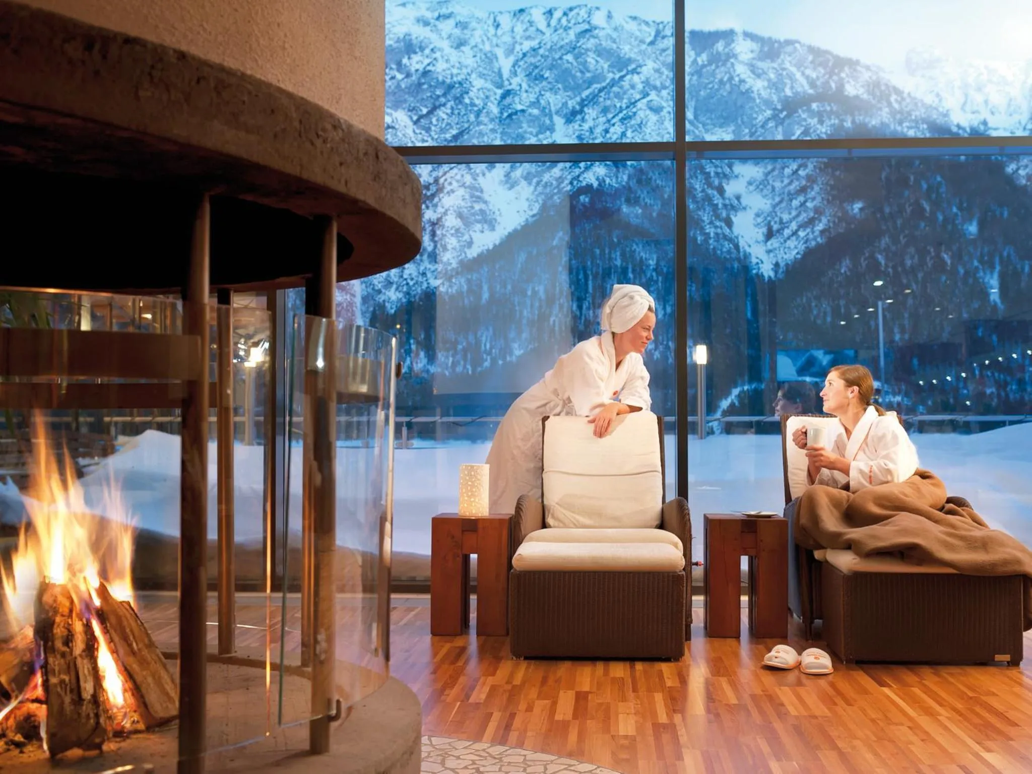 Spa and wellness centre/facilities in aja Fürstenhaus am Achensee