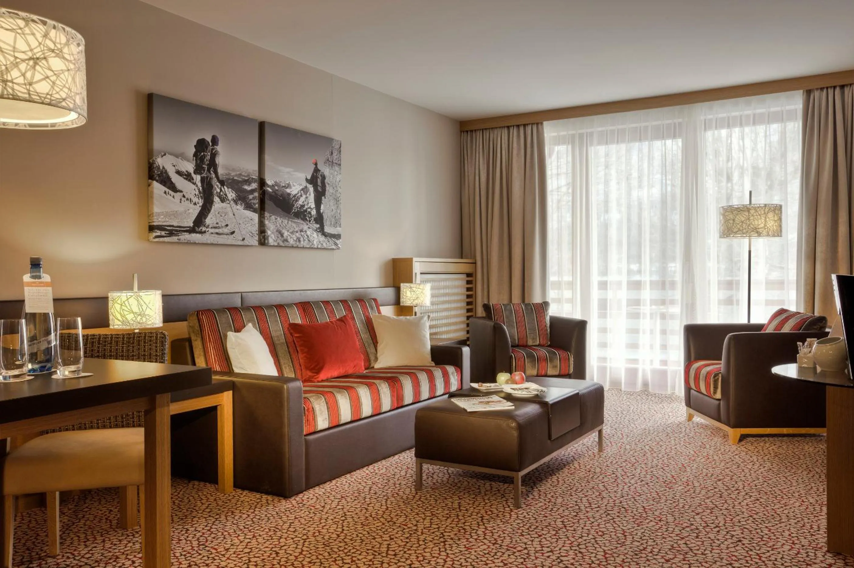 Living room in aja Fürstenhaus am Achensee