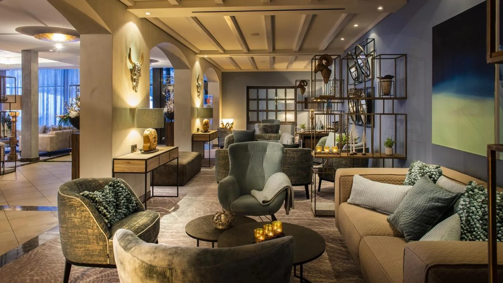 Lobby or reception in aja Fürstenhaus am Achensee