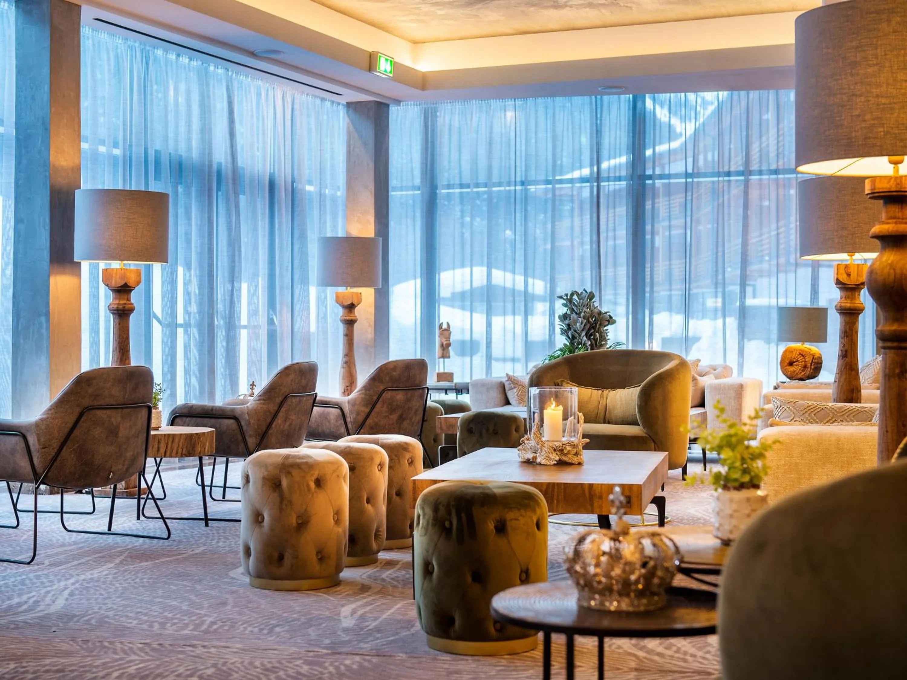 Lobby or reception in aja Fürstenhaus am Achensee