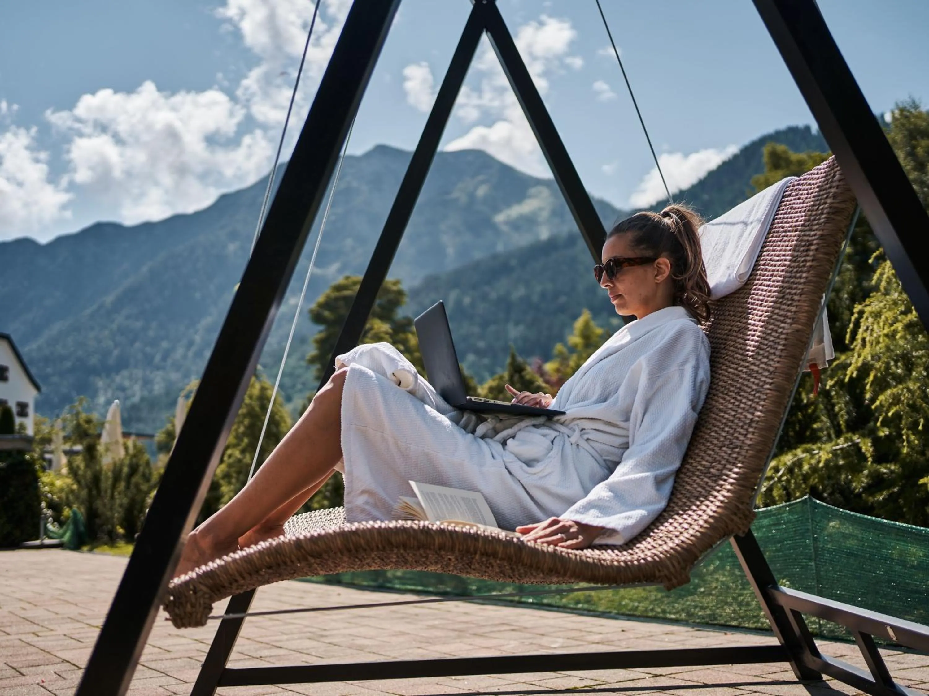 sunbed in aja Fürstenhaus am Achensee