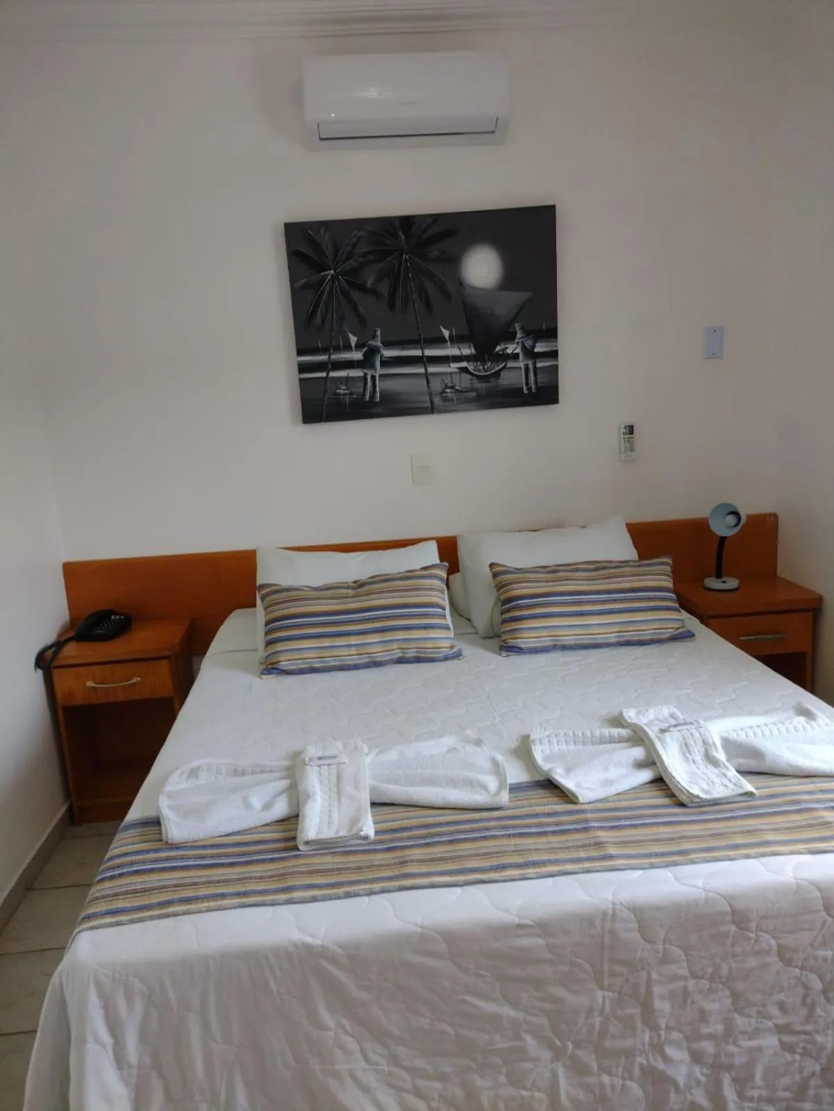 Bed in Pousada Vale Del Sol