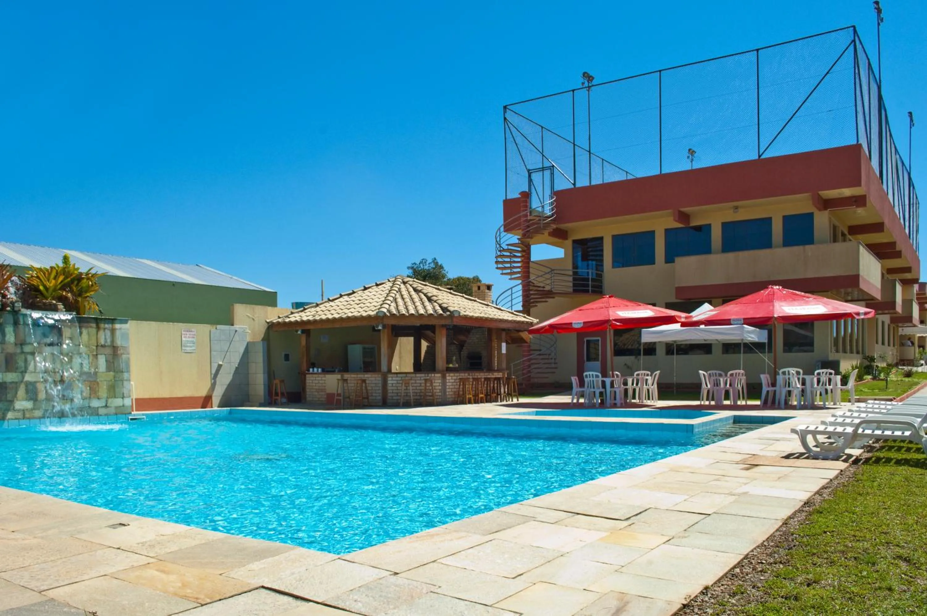 BBQ facilities in Pousada Vale Del Sol