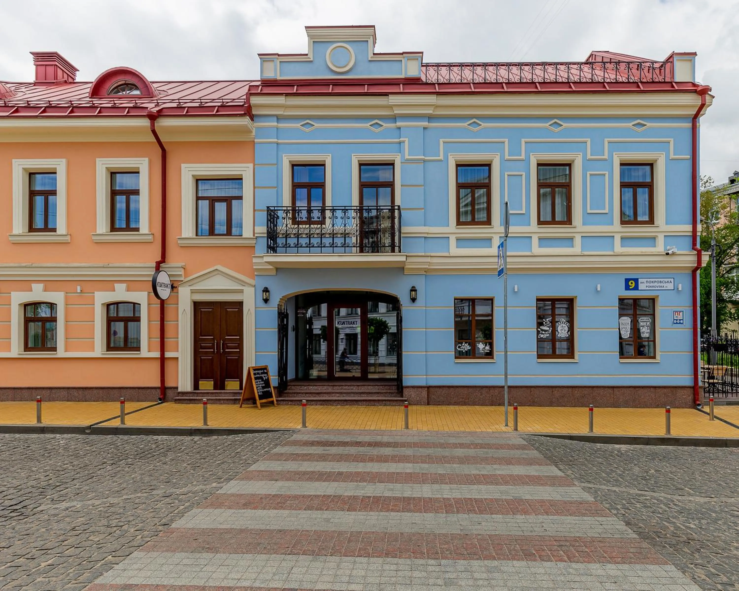 Property building in KONTRAKT Boutique Hotel