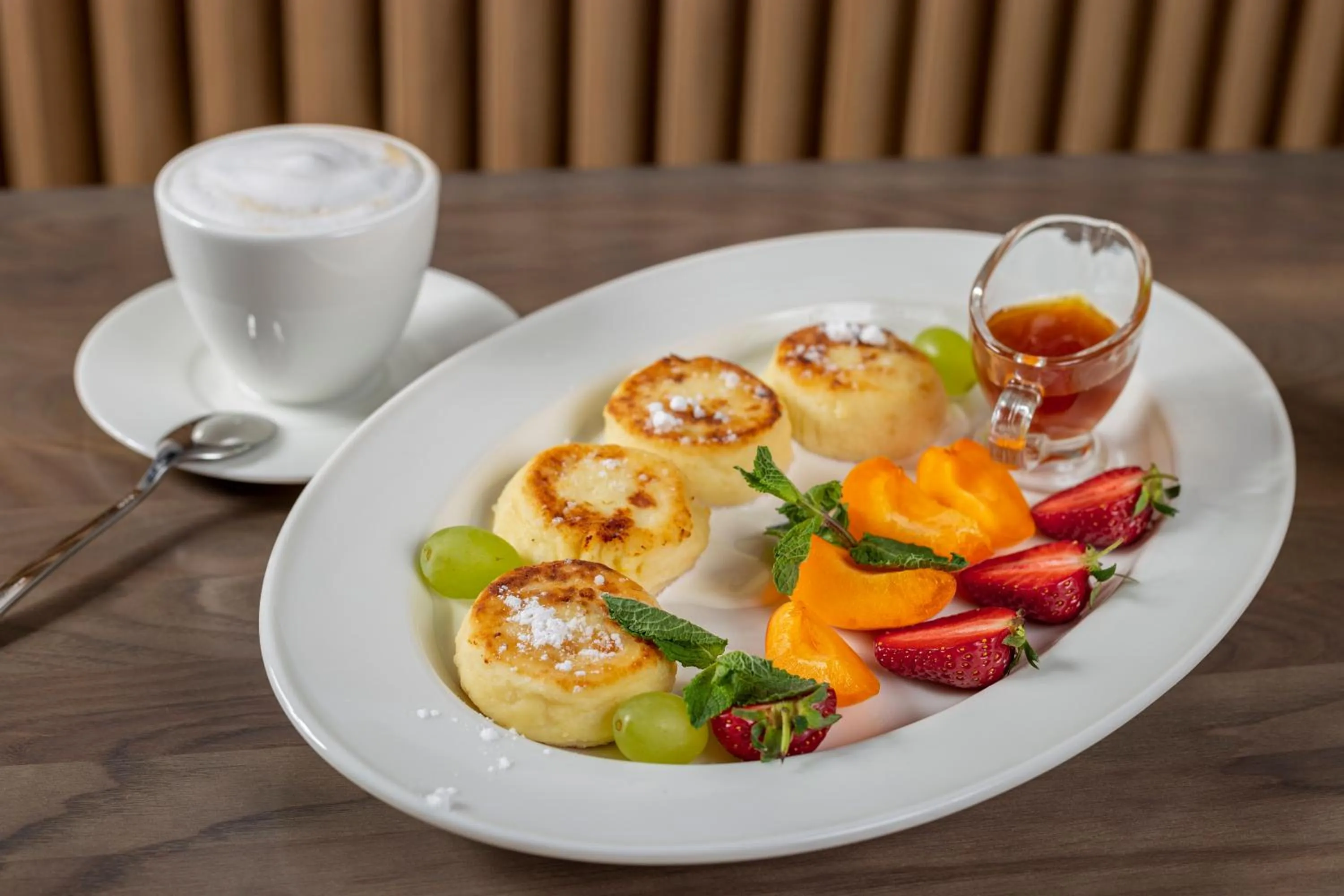 Breakfast in KONTRAKT Boutique Hotel