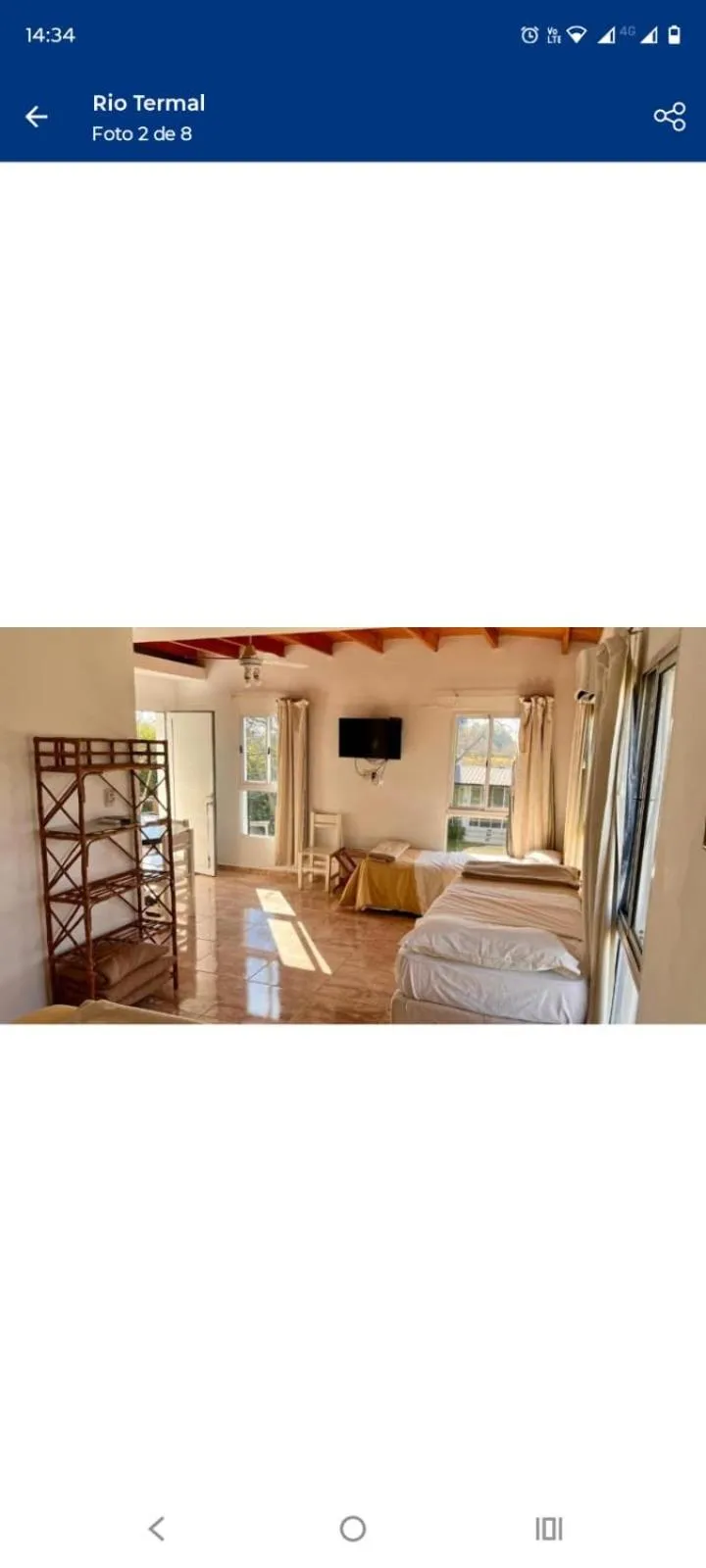 Bed in Rio Termal