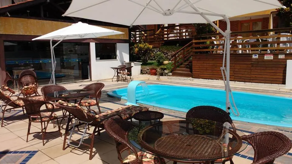 BBQ facilities in Pousada Praia de Bombinhas