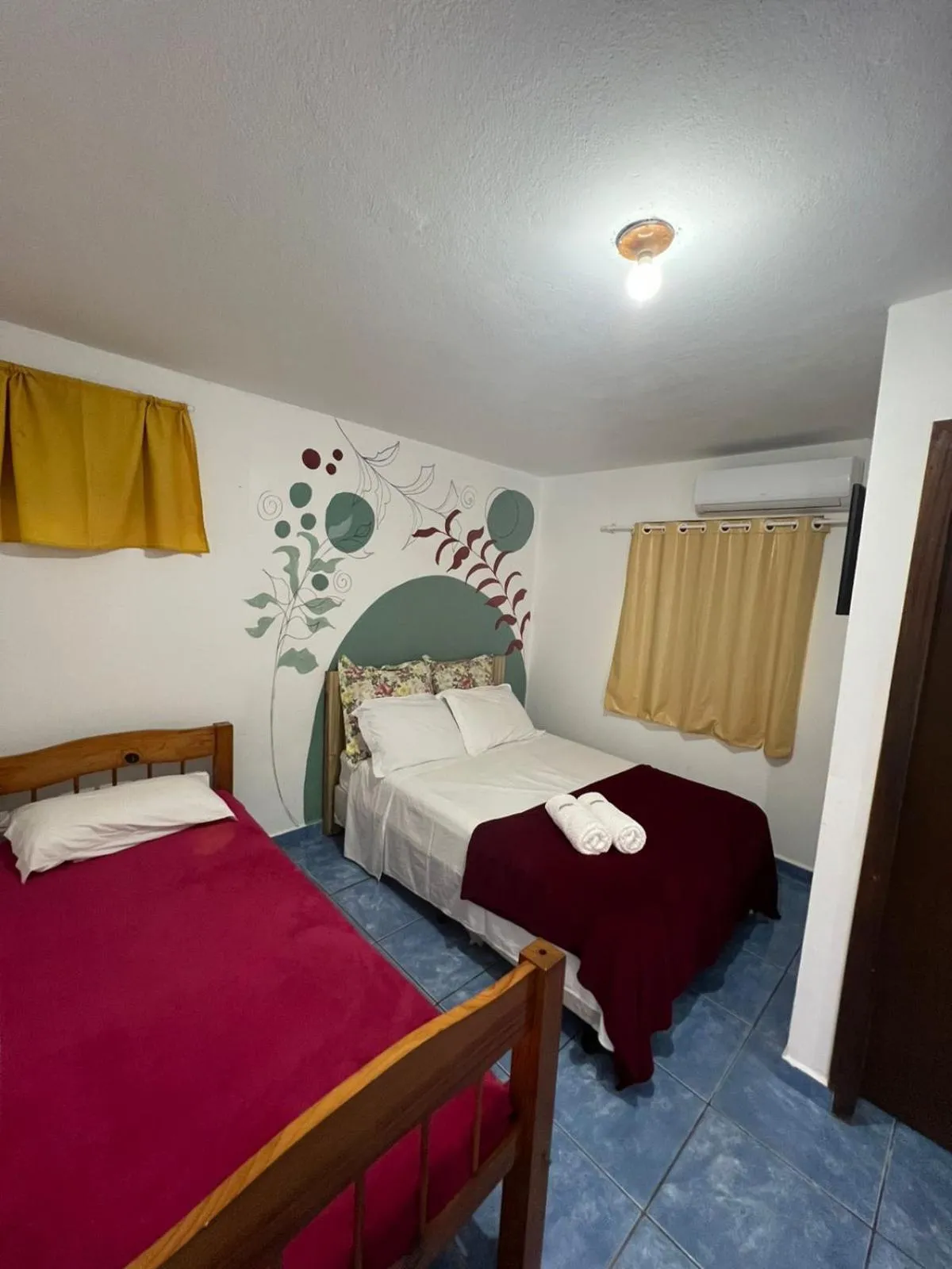 Bed in Pousada Praia de Bombinhas
