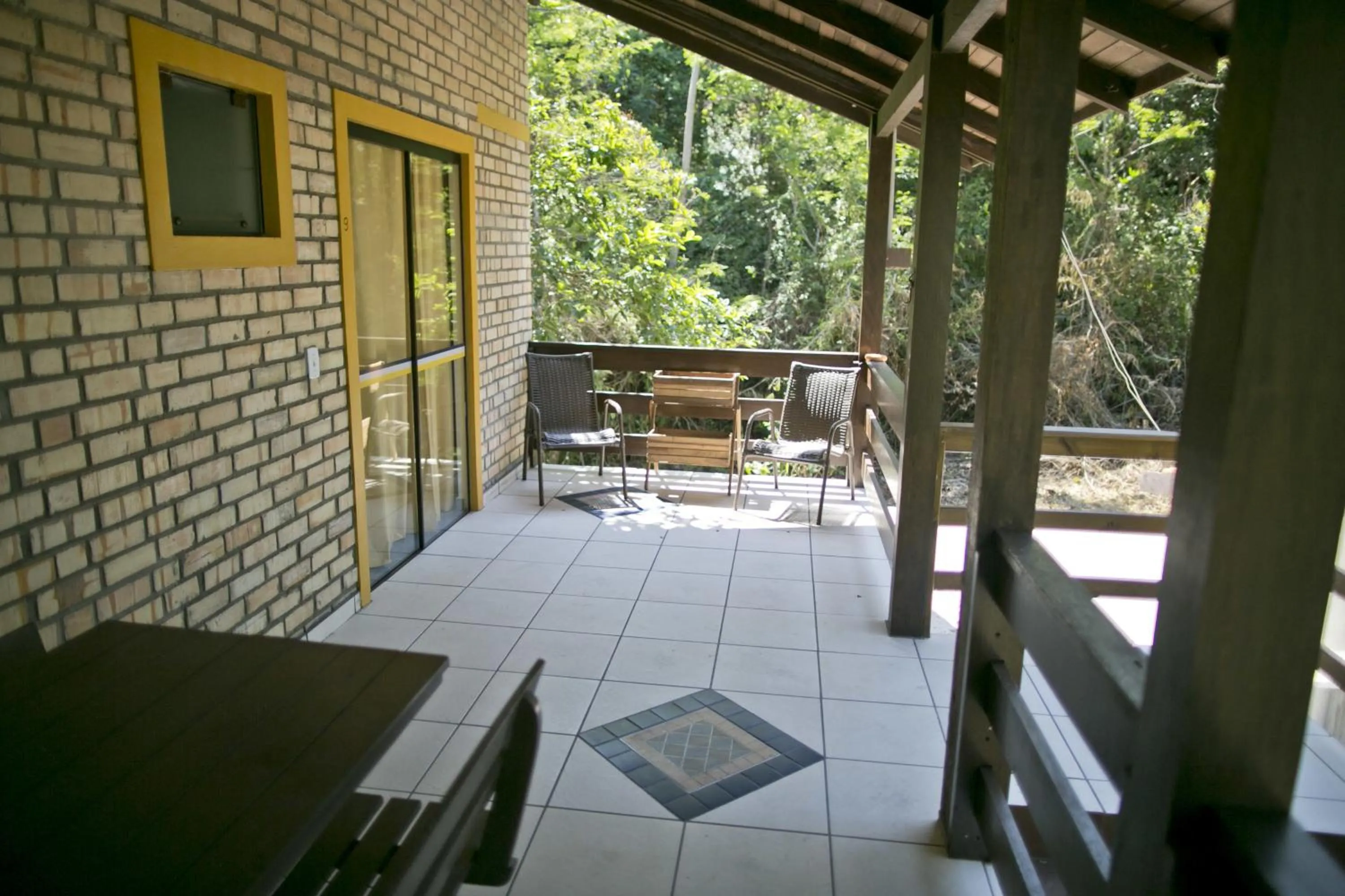 Balcony/Terrace in Pousada Praia de Bombinhas