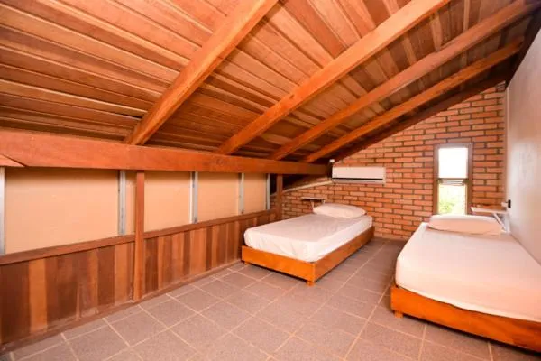 Bed in Pousada Praia de Bombinhas