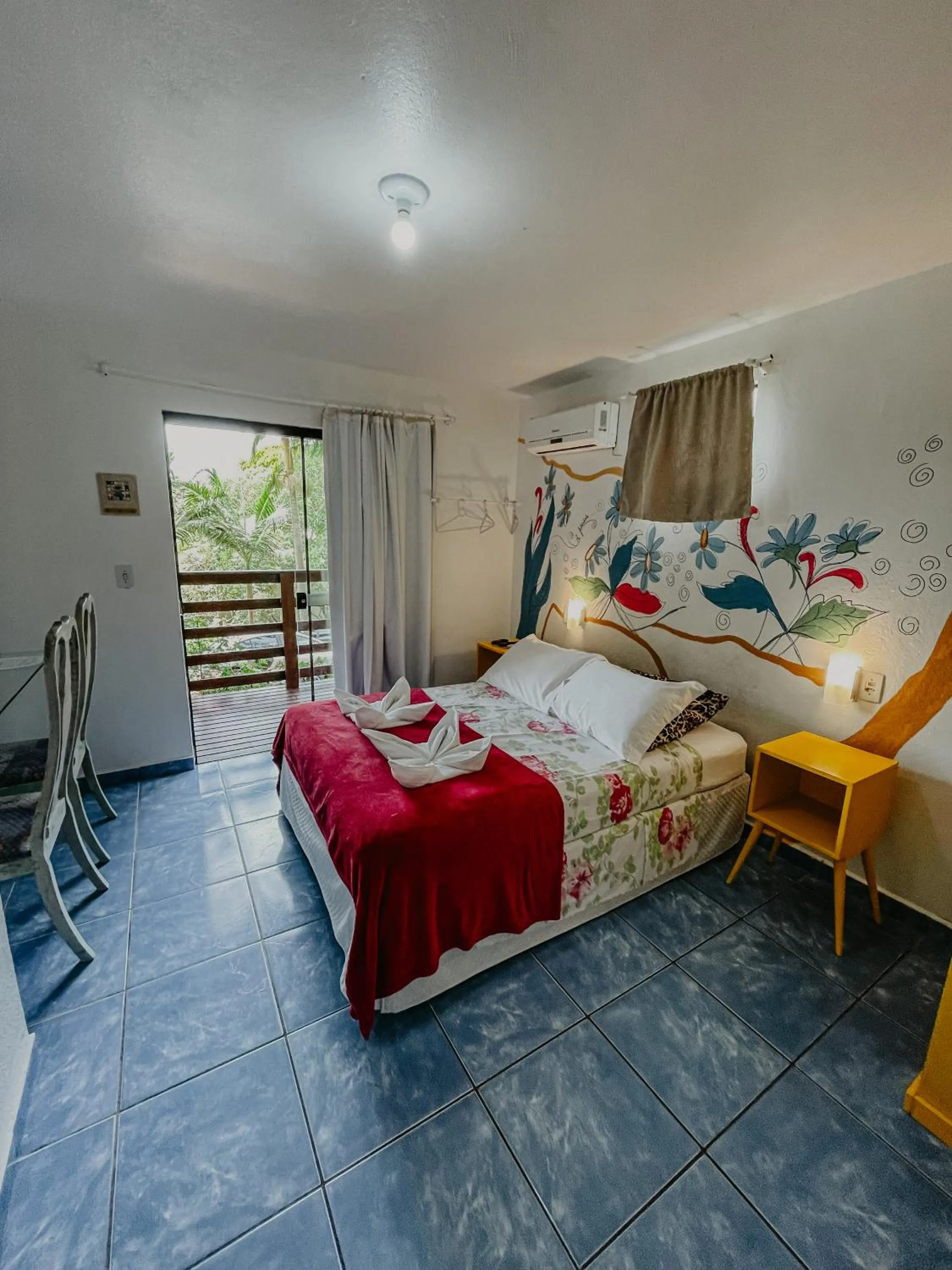 Bed in Pousada Praia de Bombinhas