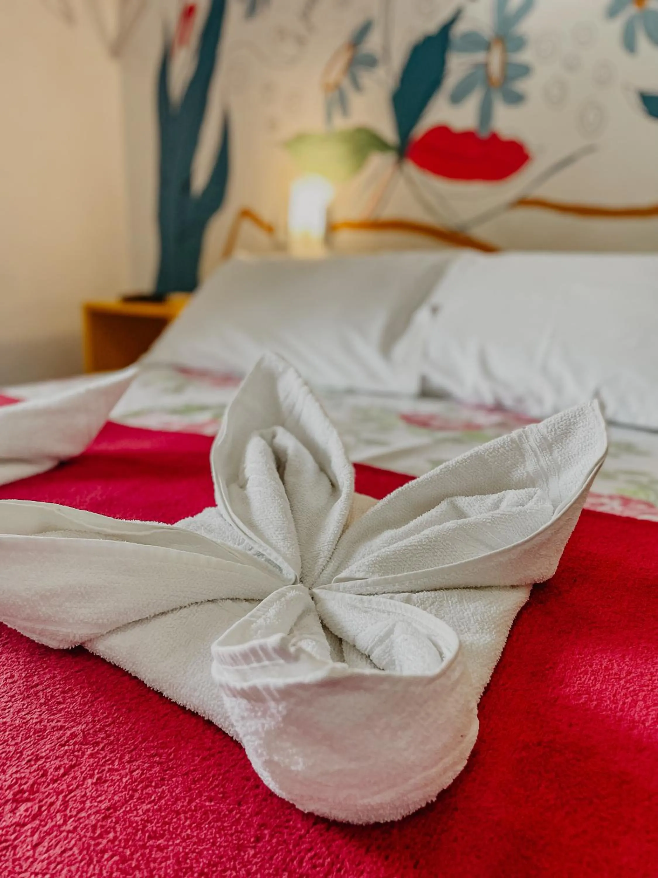 Bed in Pousada Praia de Bombinhas