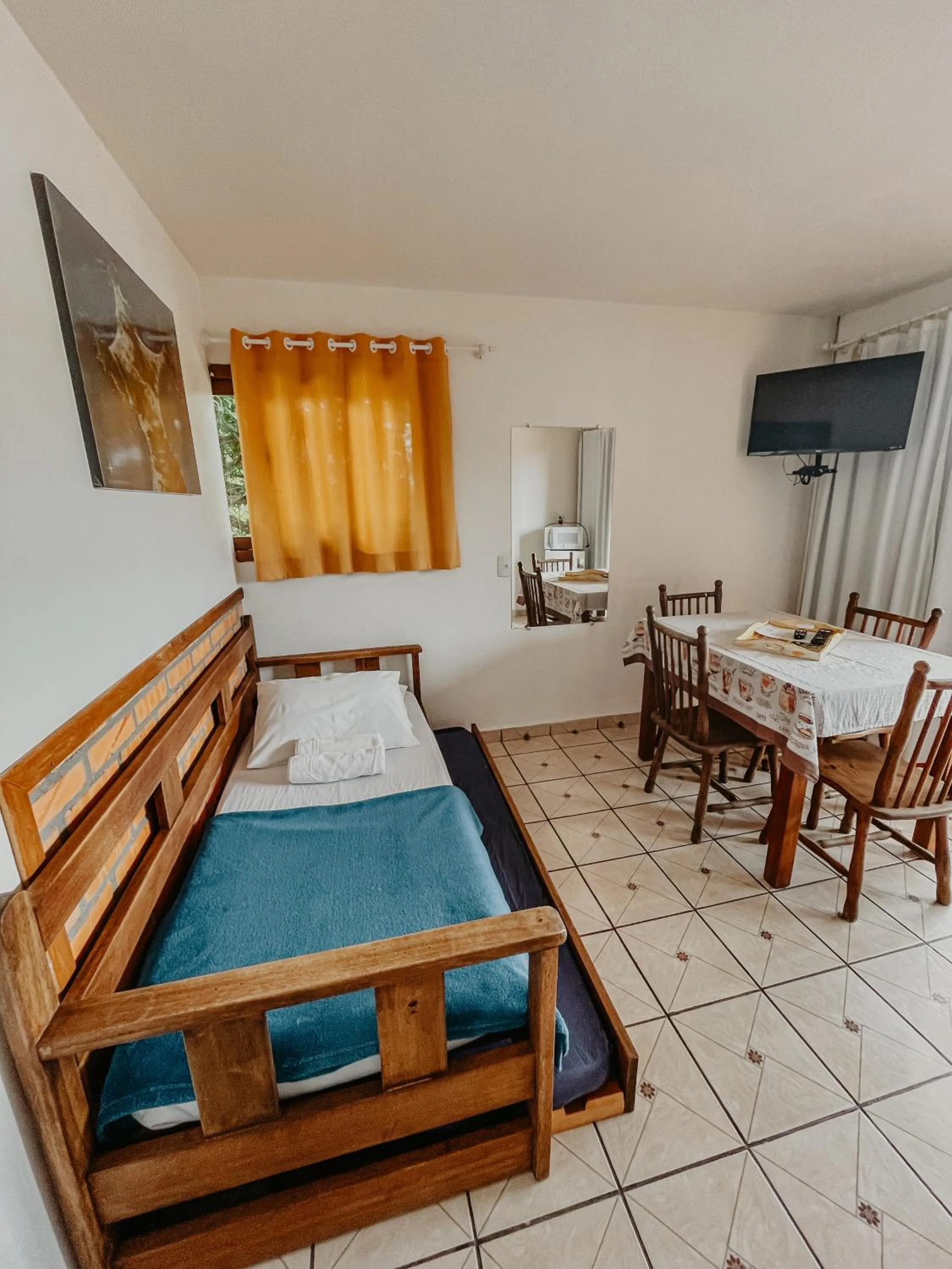 Bed in Pousada Praia de Bombinhas