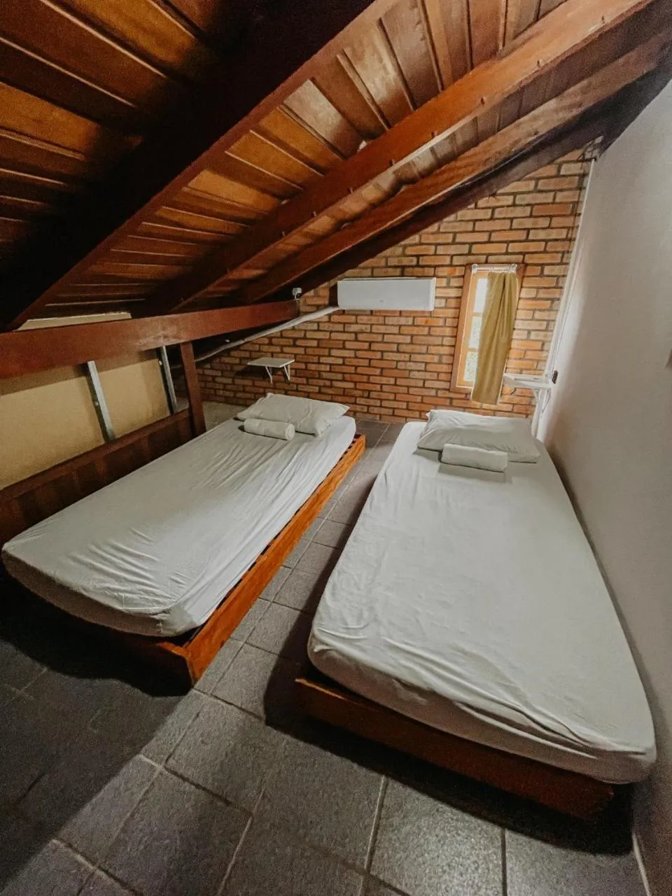 Bed in Pousada Praia de Bombinhas